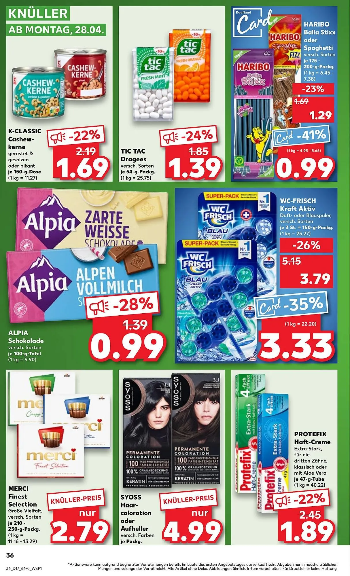 Kaufland Prospekt von 24. April bis 30. April 2025 - Prospekt seite 36
