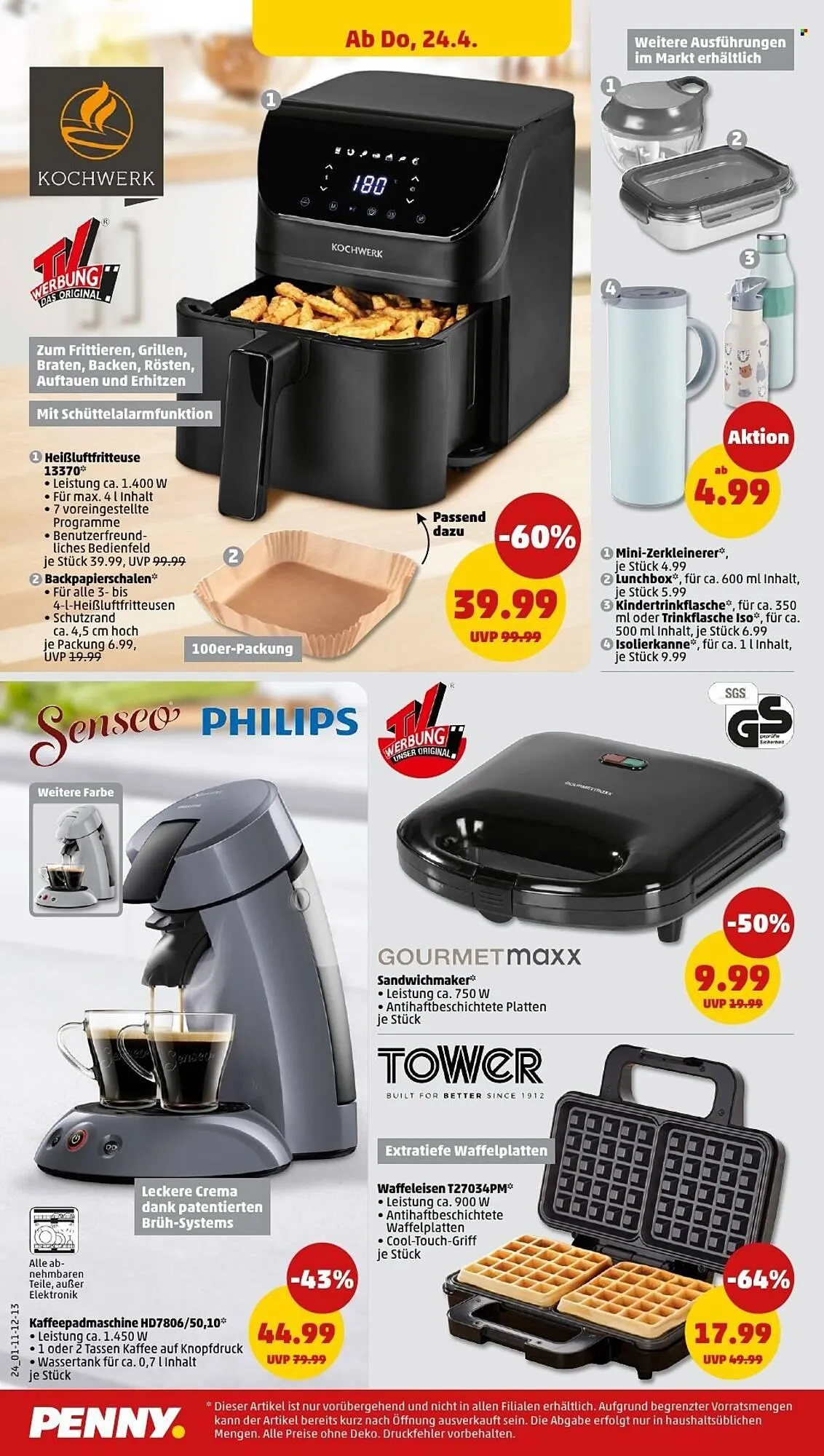 PENNY Prospekt von 22. April bis 26. April 2025 - Prospekt seite 24