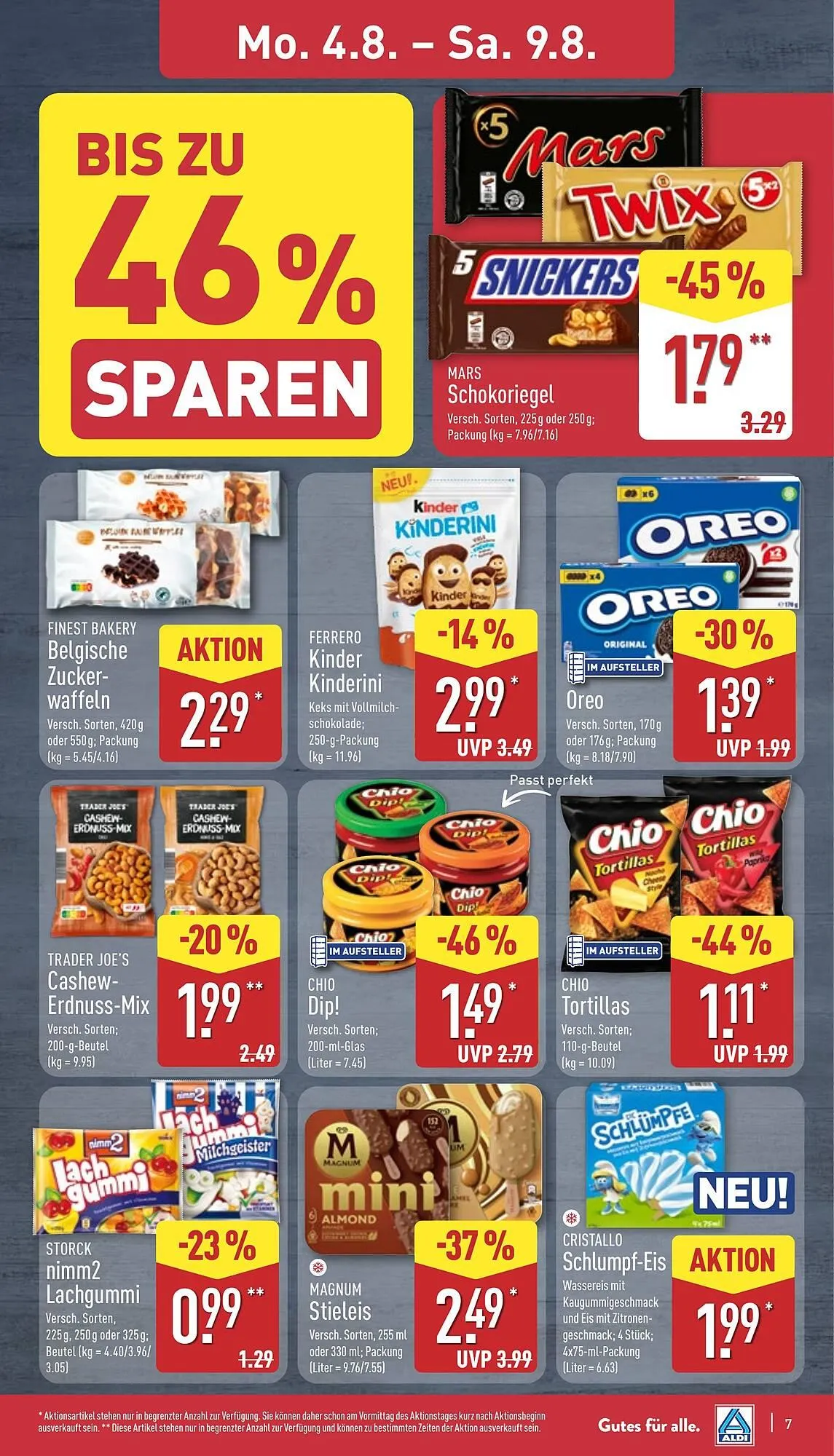 Aldi Nord Prospekt von 4. August bis 9. August 2025 - Prospekt seite 7