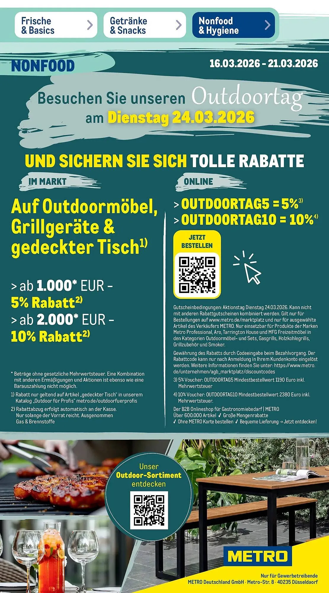 METRO Prospekt von 15. März bis 21. März 2026 - Prospekt seite 52