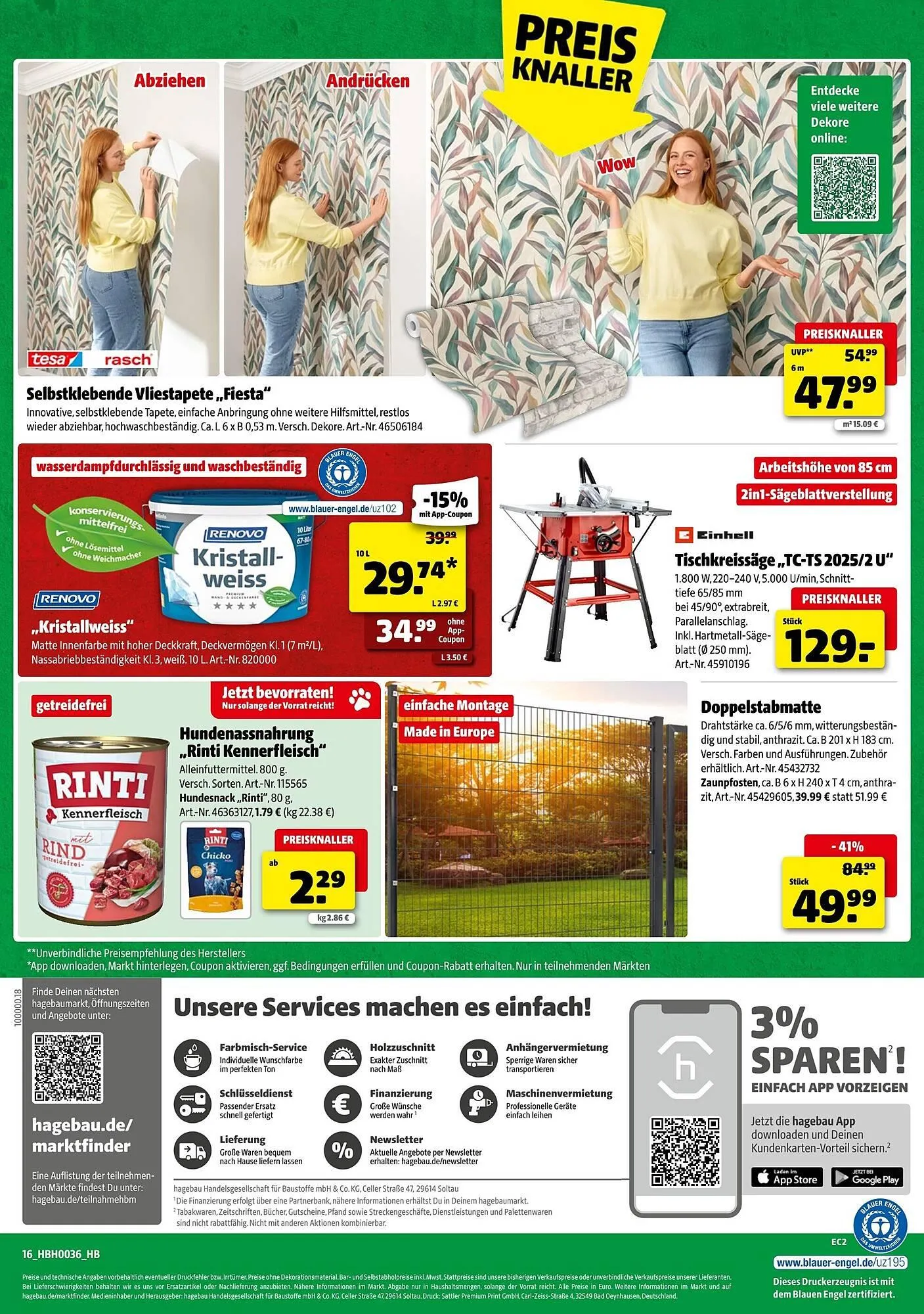 Hagebau Prospekt von 30. August bis 6. September 2025 - Prospekt seite 16