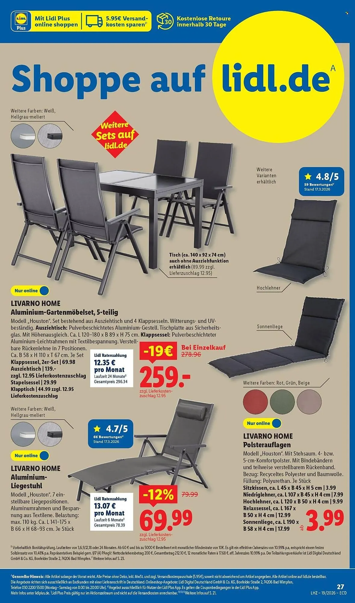 Lidl Prospekt von 4. Mai bis 9. Mai 2026 - Prospekt seite 15