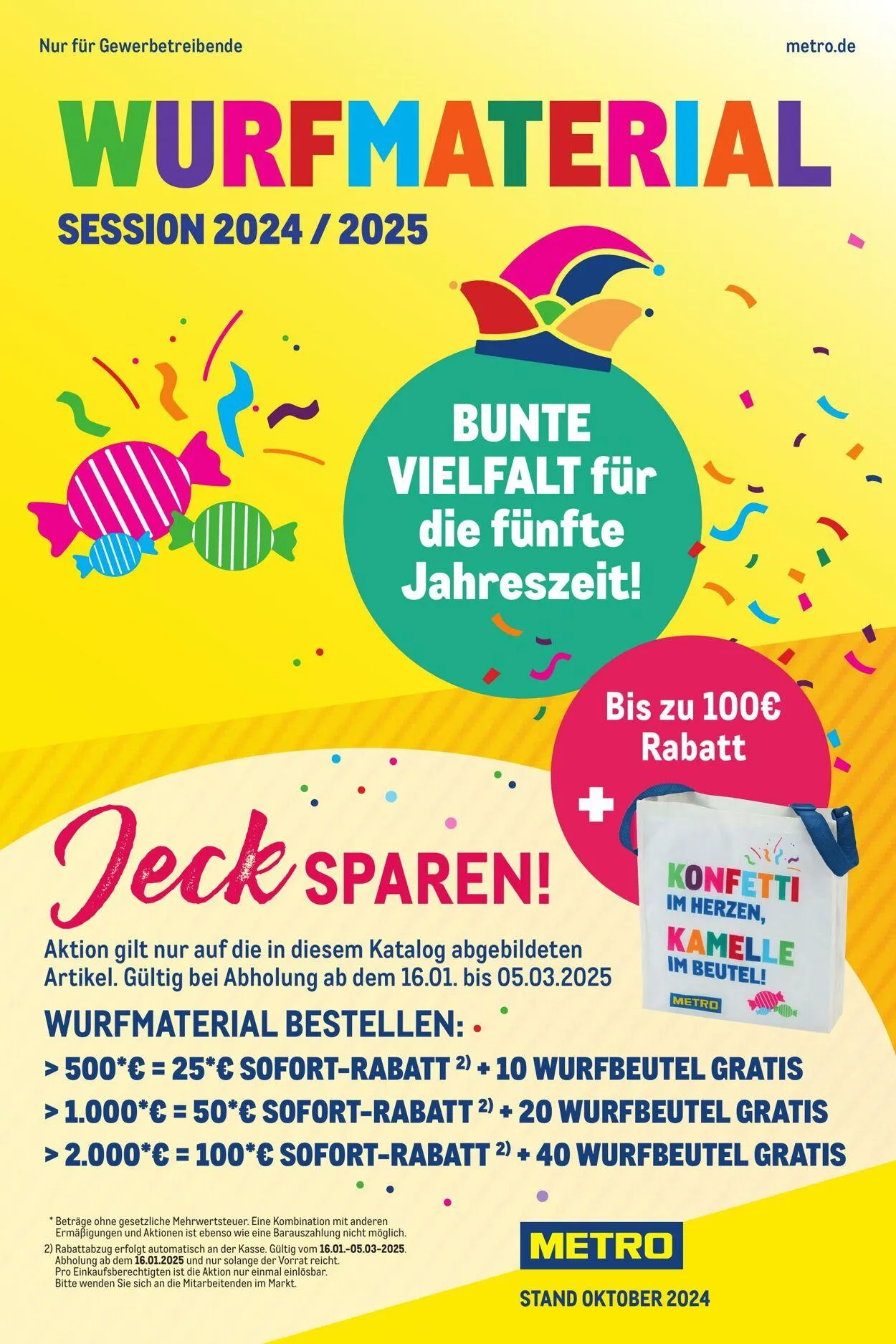 Metro Aktueller Prospekt von 21. Mai bis 4. Juni 2025 - Prospekt seite 1