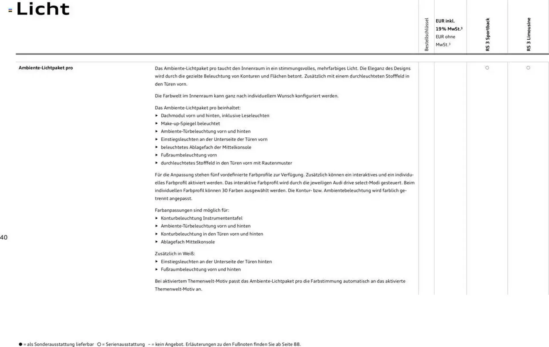 Audi Prospekt von 29. Januar bis 9. Januar 2026 - Prospekt seite 40