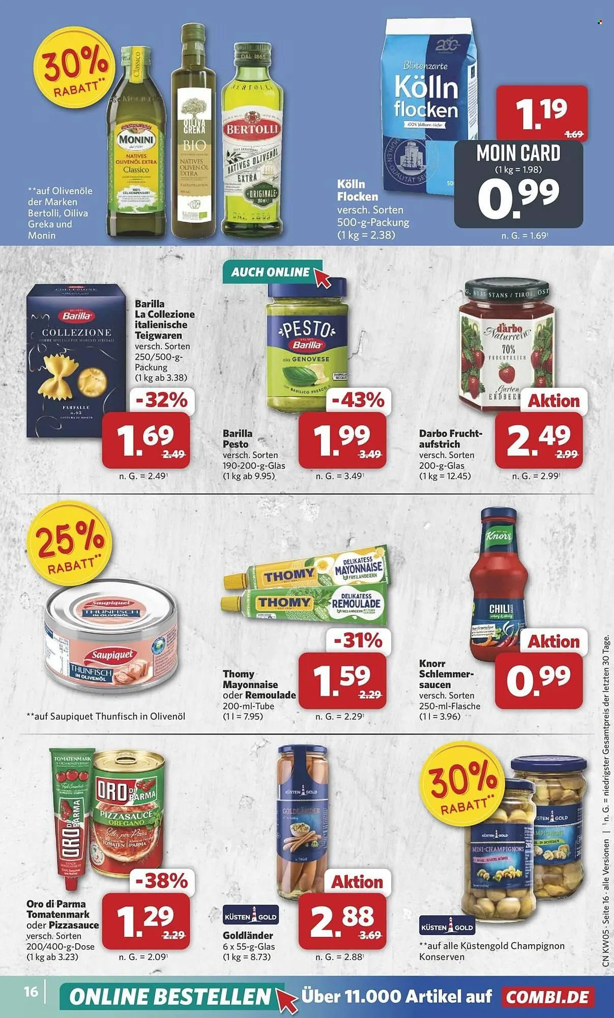 Combi Prospekt von 26. Januar bis 31. Januar 2026 - Prospekt seite 16