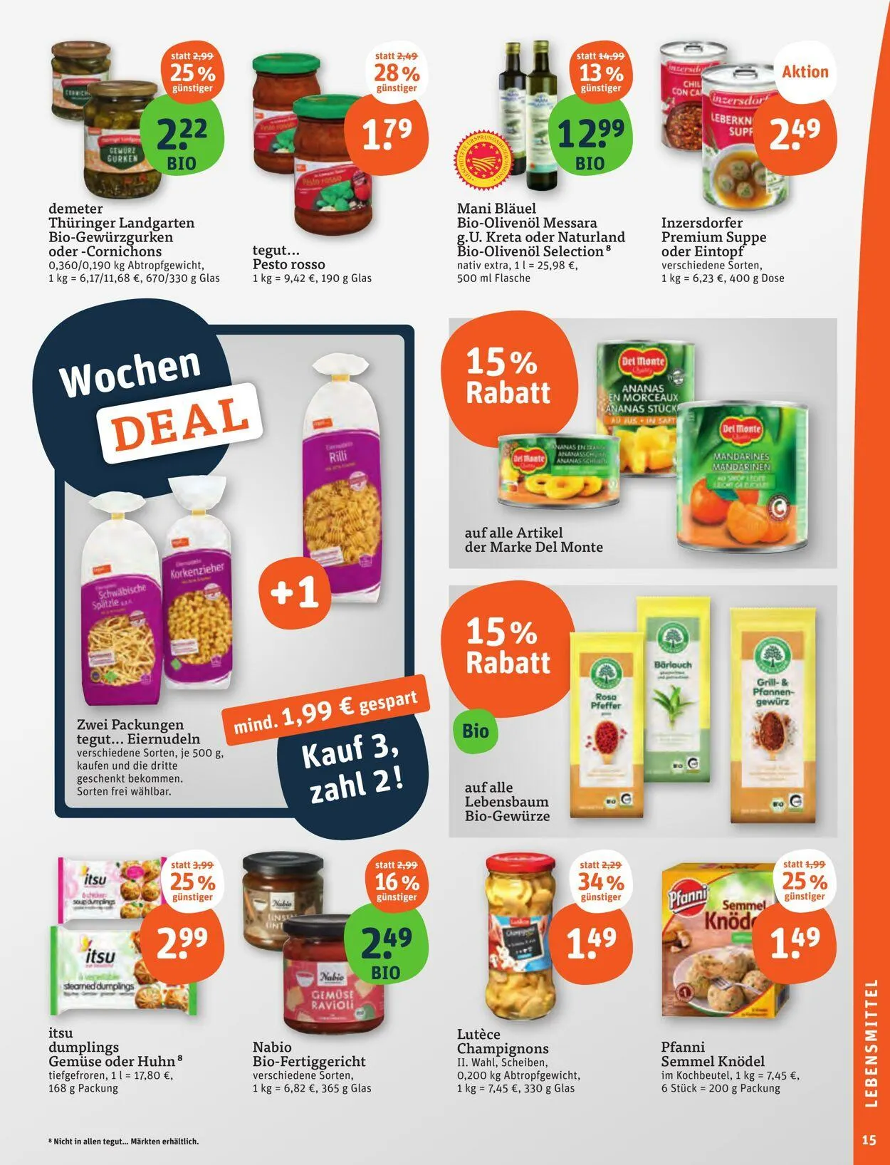 Tegut Aktueller Prospekt von 17. November bis 23. November 2025 - Prospekt seite 17