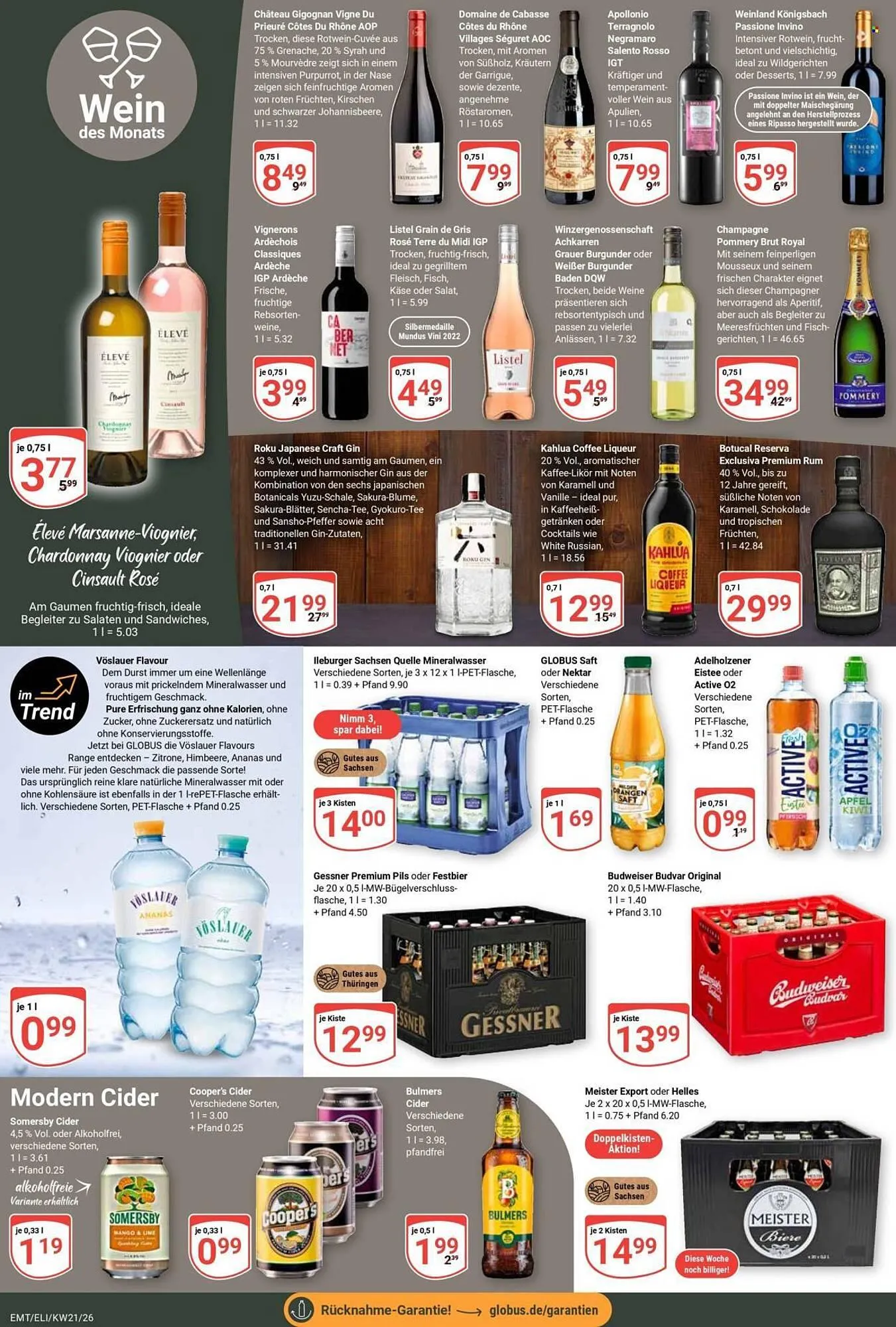 Globus Prospekt von 18. Mai bis 23. Mai 2026 - Prospekt seite 18