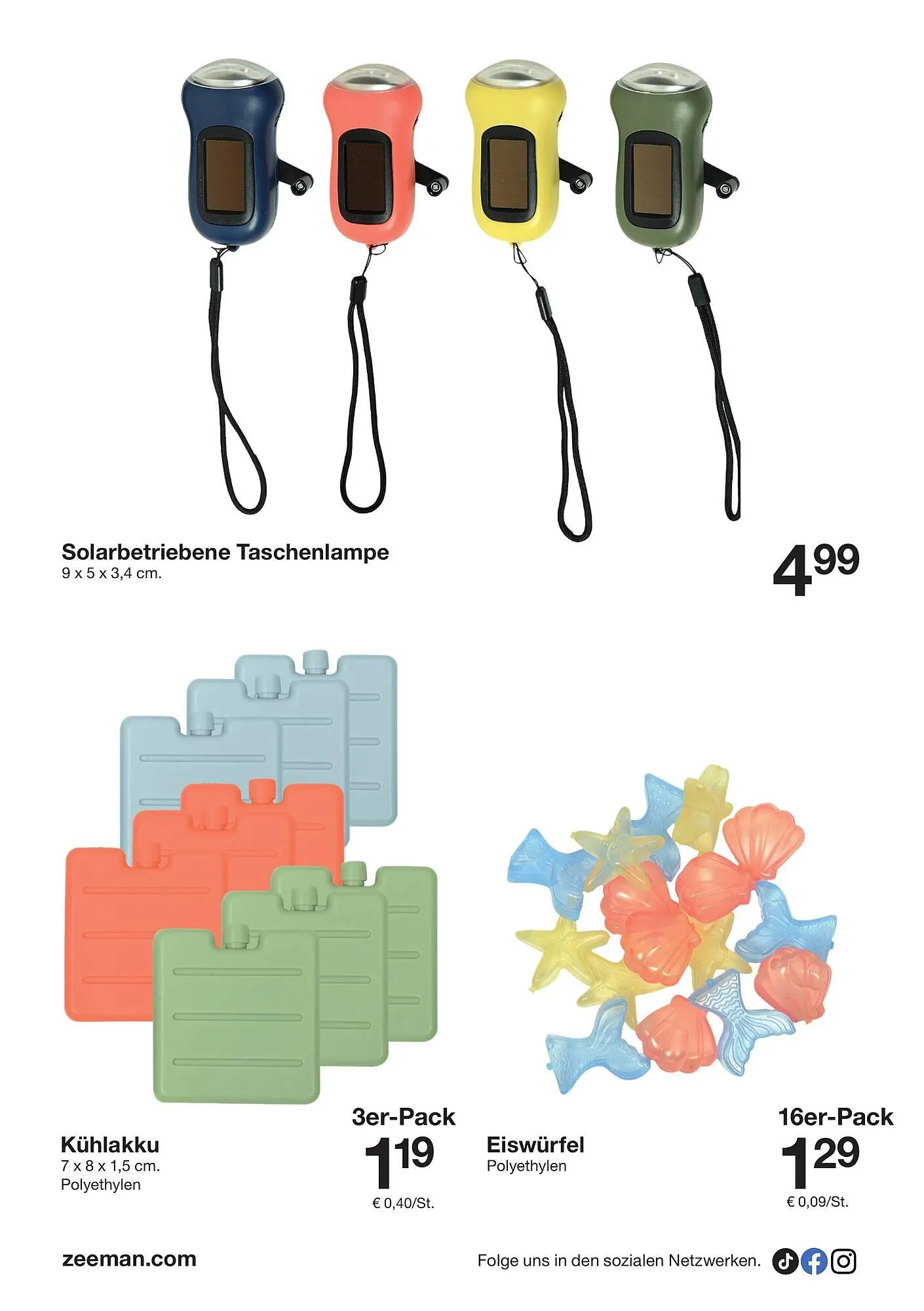 Zeeman Prospekt von 7. Juni bis 13. Juni 2025 - Prospekt seite 8