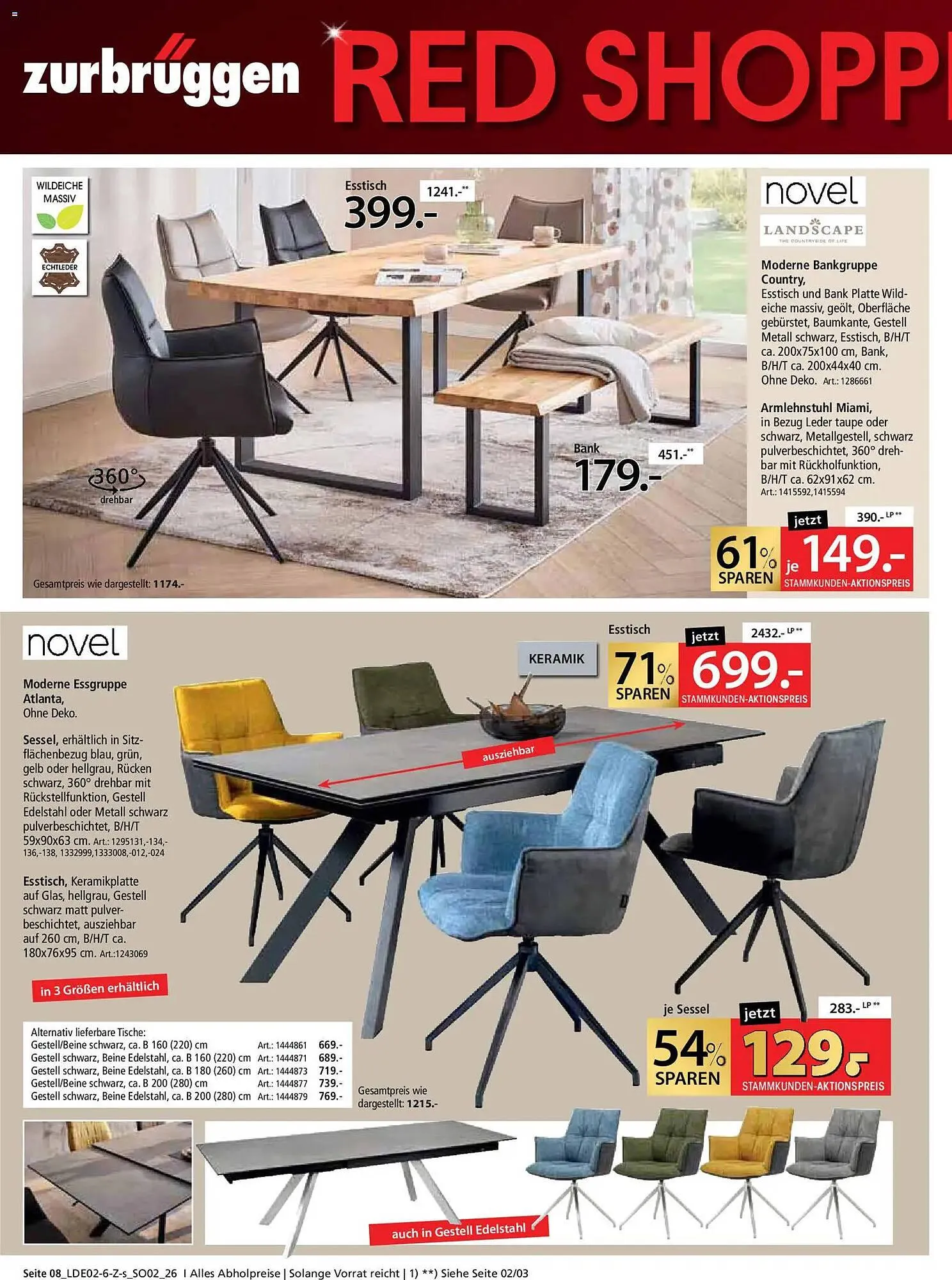 Zurbrüggen Prospekt von 13. Februar bis 2. März 2026 - Prospekt seite 8