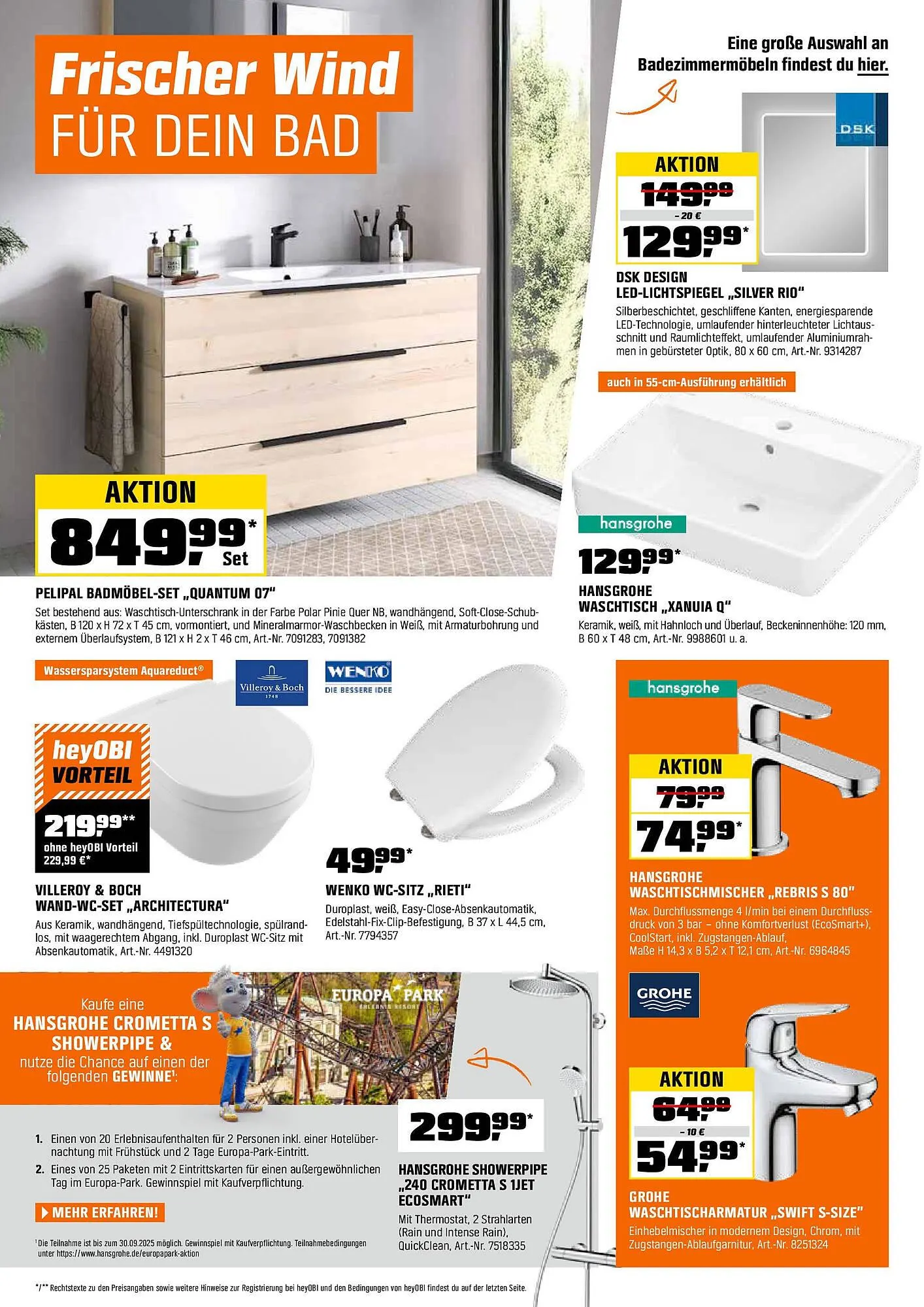 OBI Prospekt von 14. August bis 31. August 2025 - Prospekt seite 4