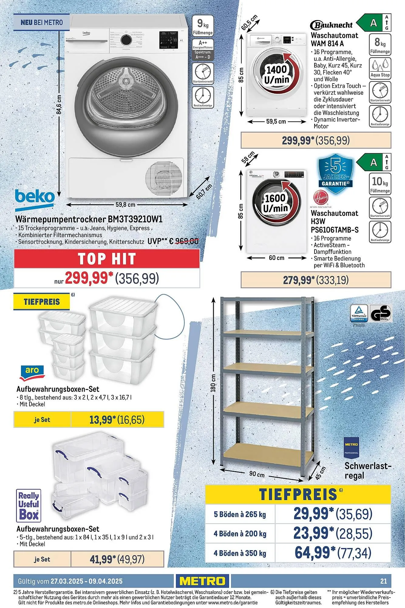 METRO Prospekt von 27. März bis 8. April 2025 - Prospekt seite 21