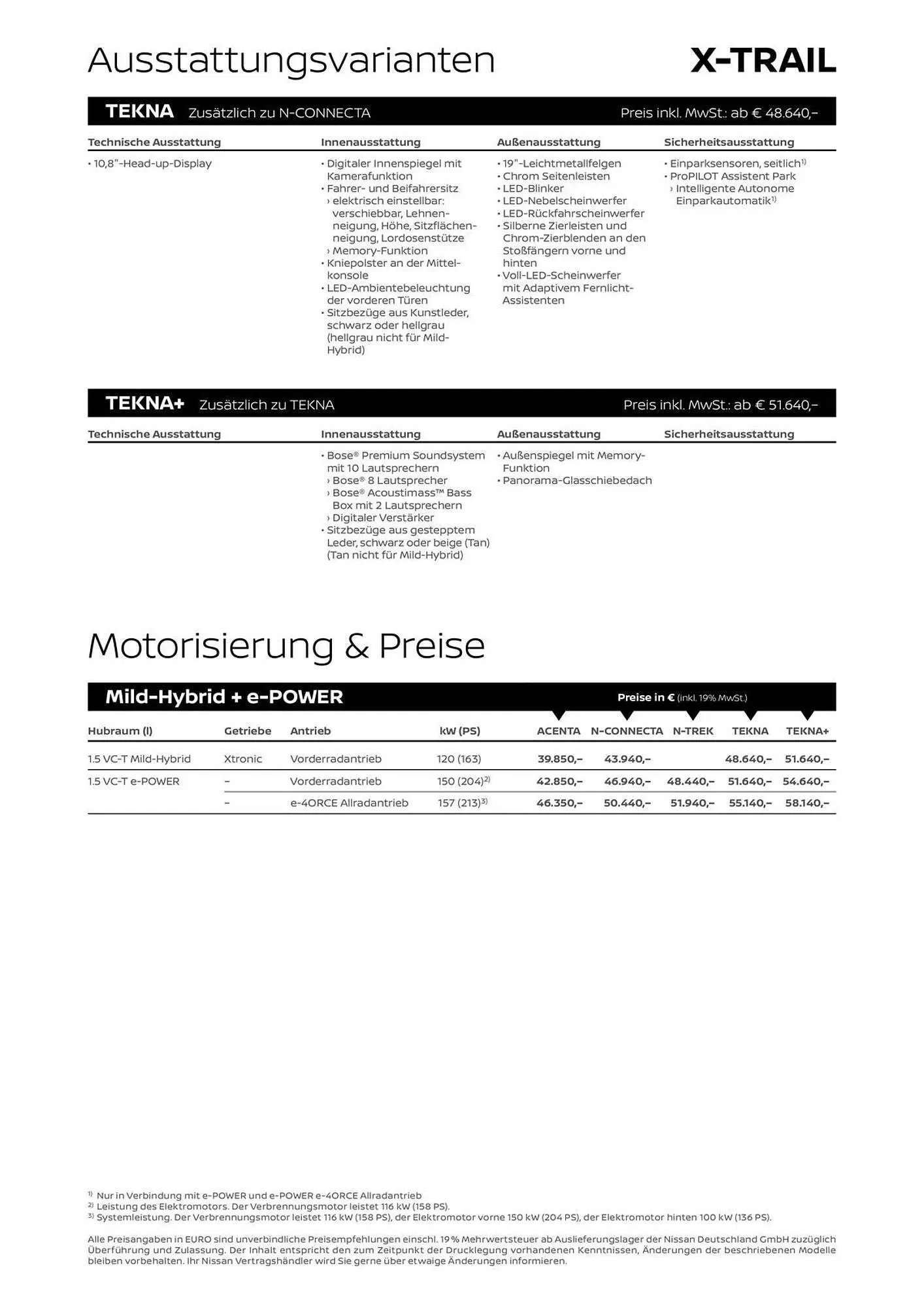 Nissan Prospekt von 1. November bis 31. Dezember 2025 - Prospekt seite 4