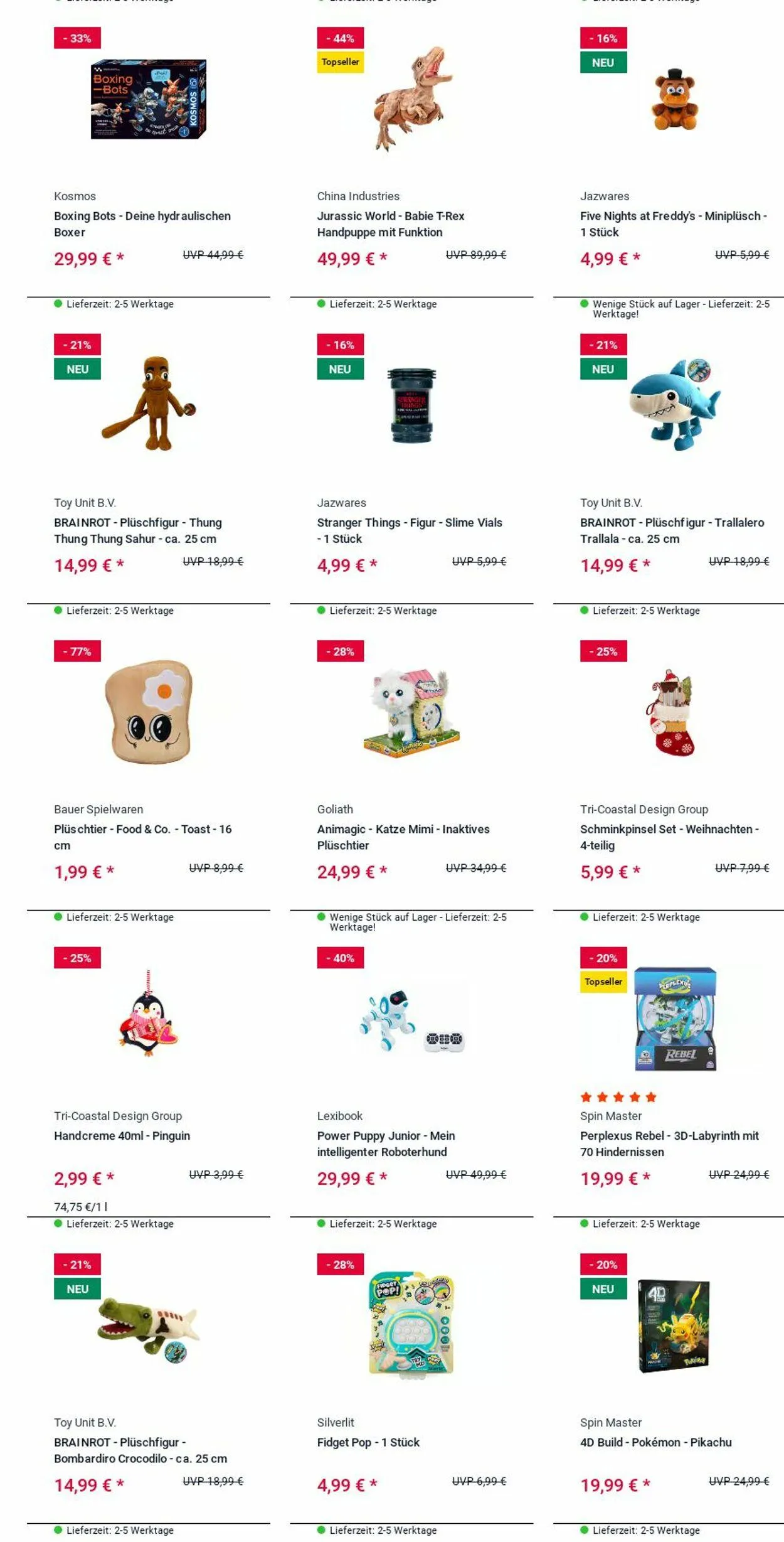 ROFU Kinderland Aktueller Prospekt von 22. Dezember bis 31. Dezember 2025 - Prospekt seite 39