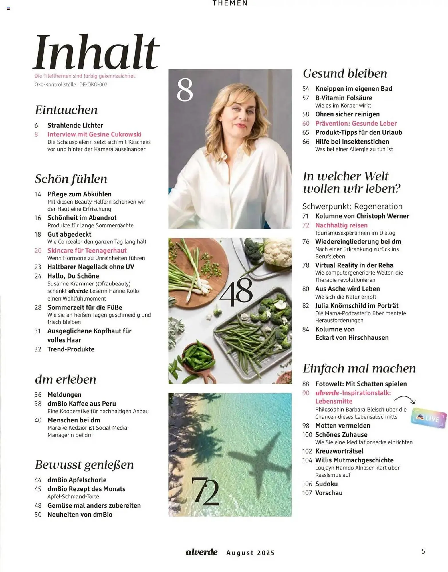 dm drogerie Prospekt von 1. August bis 31. August 2025 - Prospekt seite 5