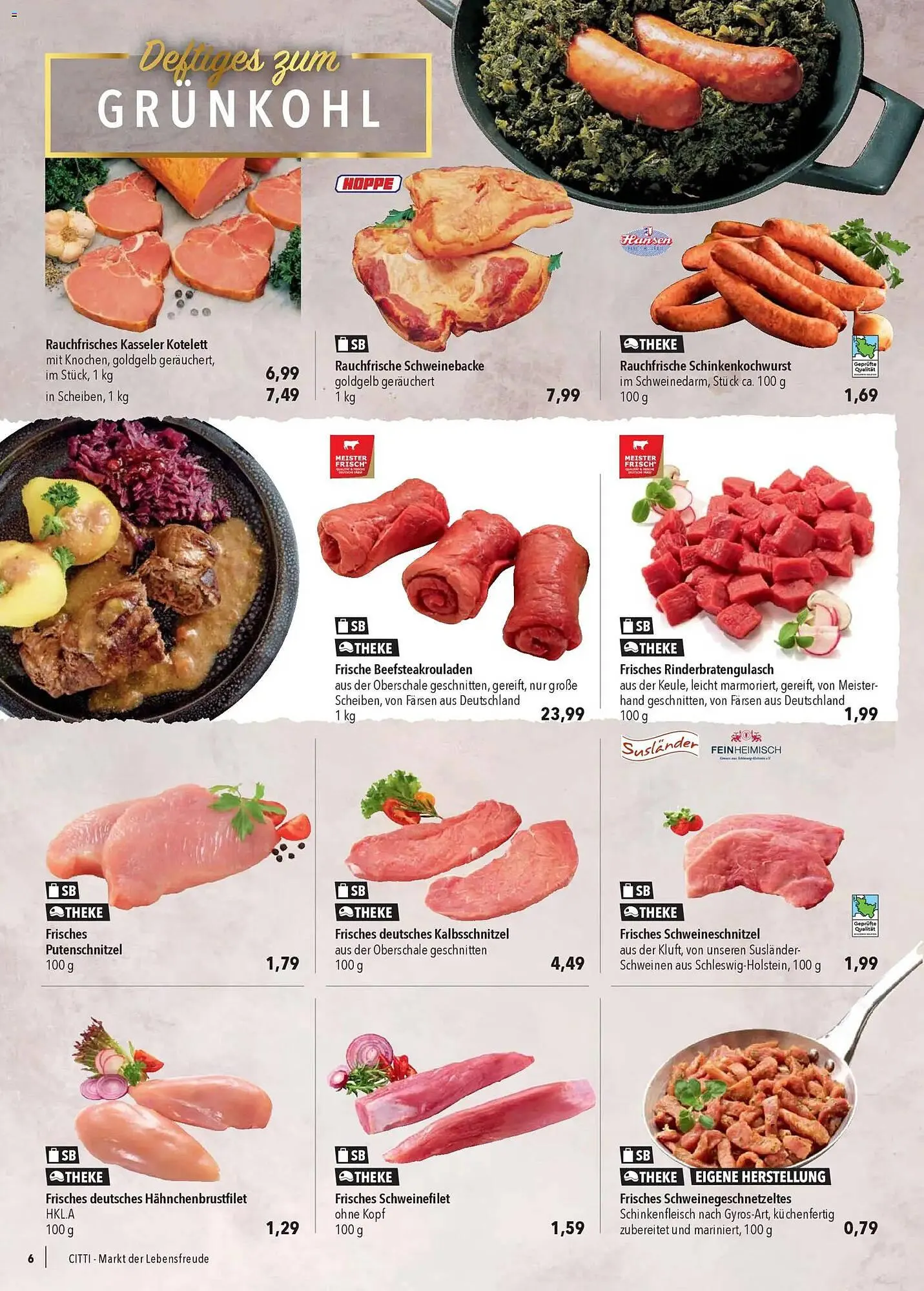 CITTI Markt Prospekt von 27. Dezember bis 31. Dezember 2025 - Prospekt seite 6