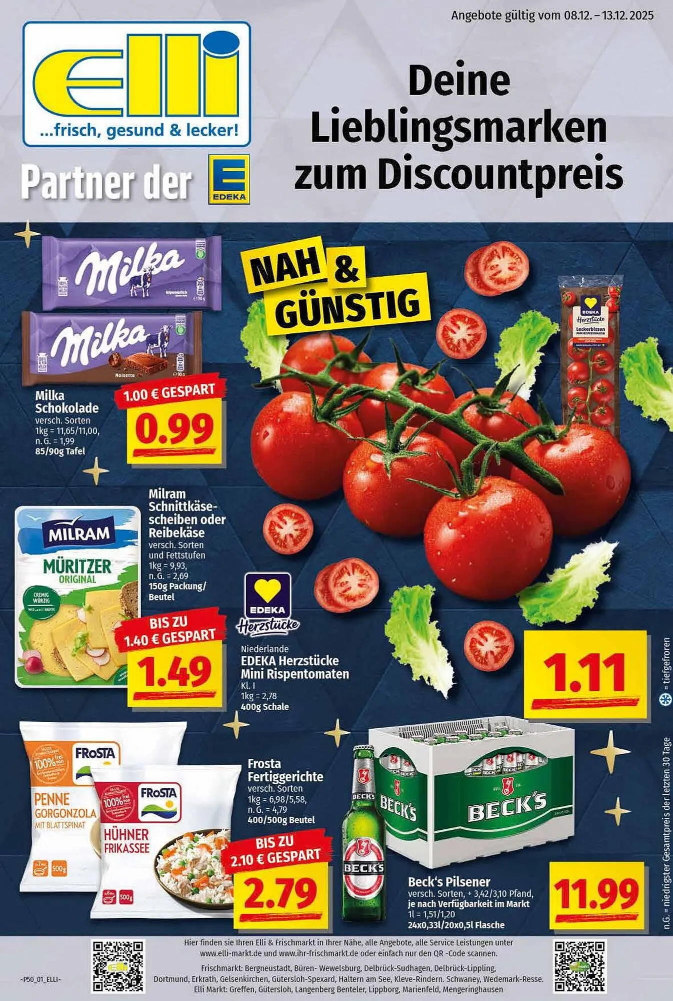 Elli Markt Prospekt von 8. Dezember bis 13. Dezember 2025 - Prospekt seite 1