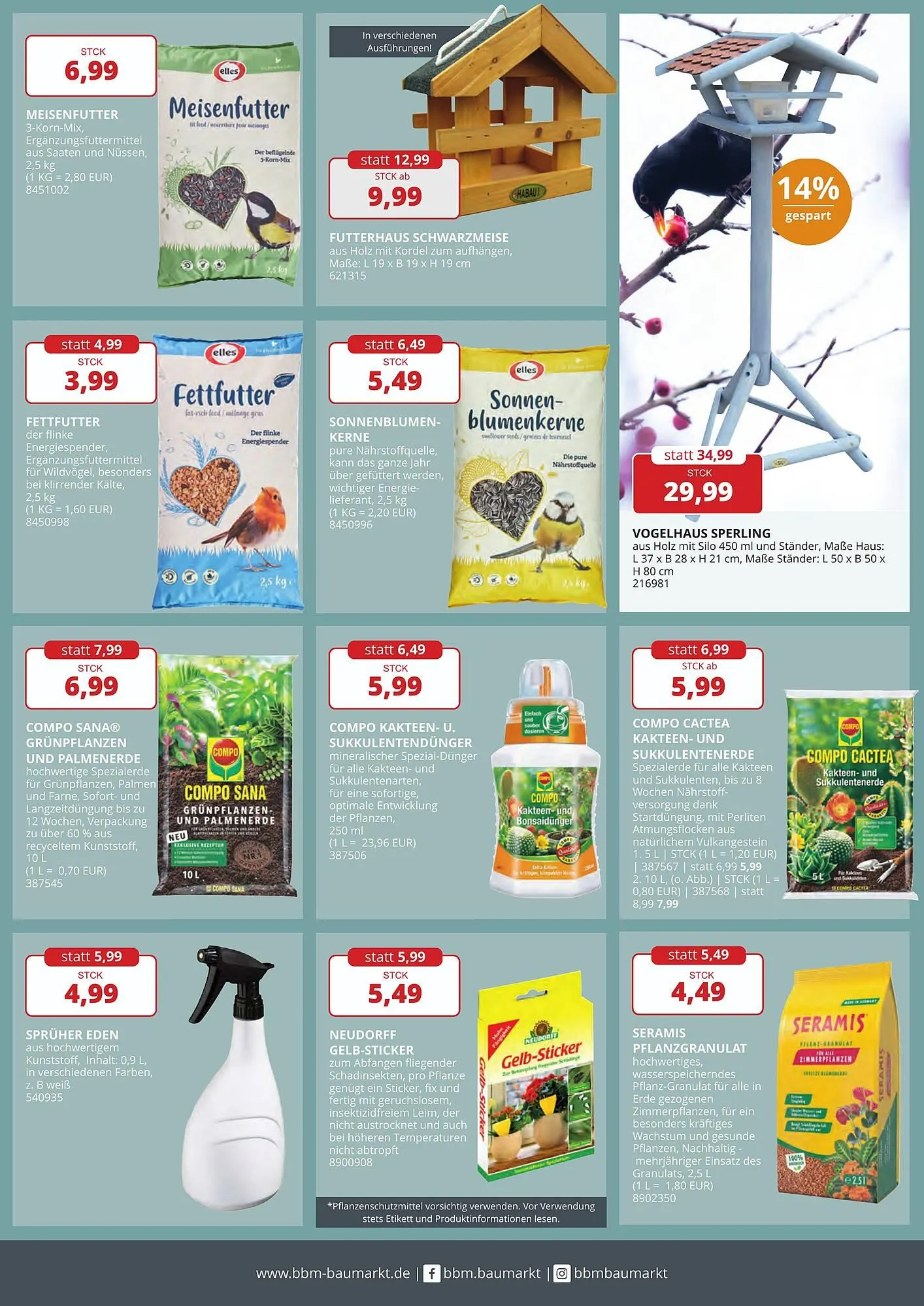 BBM Baumarkt Prospekt von 13. Januar bis 18. Januar 2025 - Prospekt seite 2