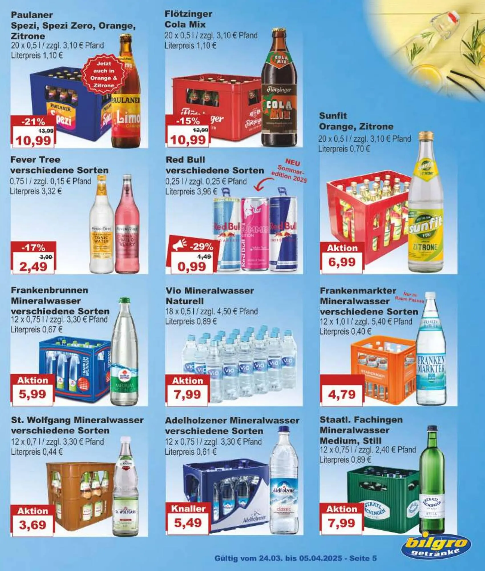 Bilgro Prospekt von 24. März bis 5. April 2025 - Prospekt seite 5