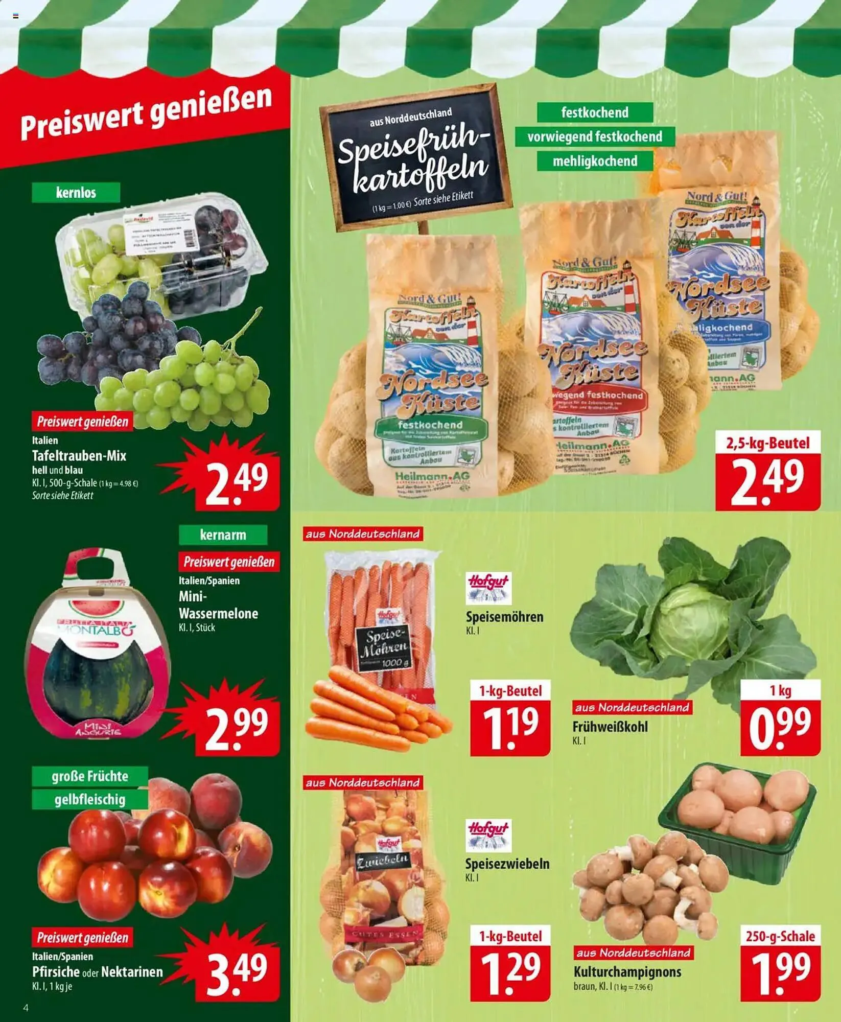 Famila Nord Ost Prospekt von 28. Juli bis 2. August 2025 - Prospekt seite 4