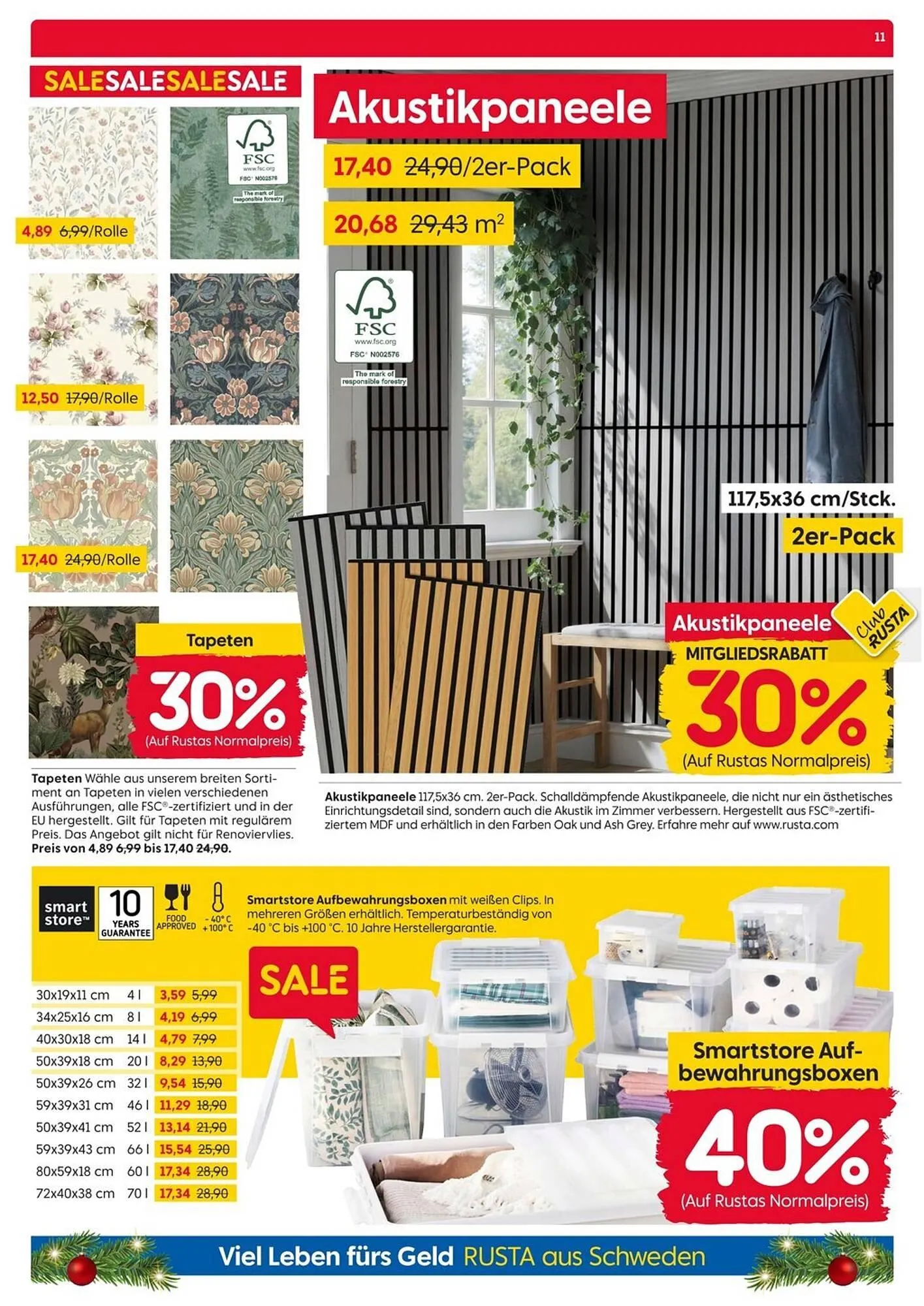 Rusta Prospekt von 27. Dezember bis 2. Januar 2026 - Prospekt seite 11