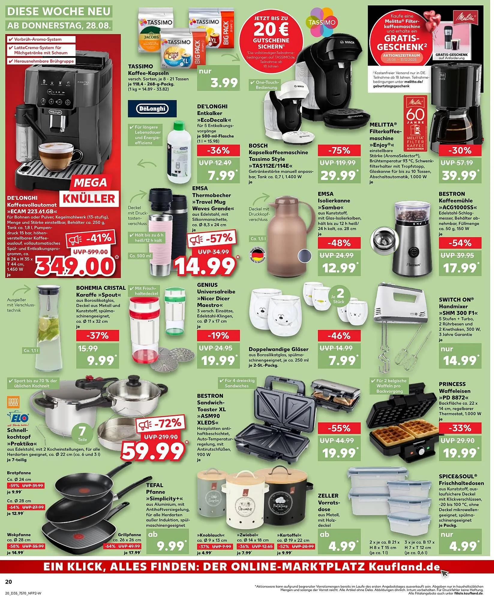 Kaufland Prospekt von 28. August bis 3. September 2025 - Prospekt seite 20