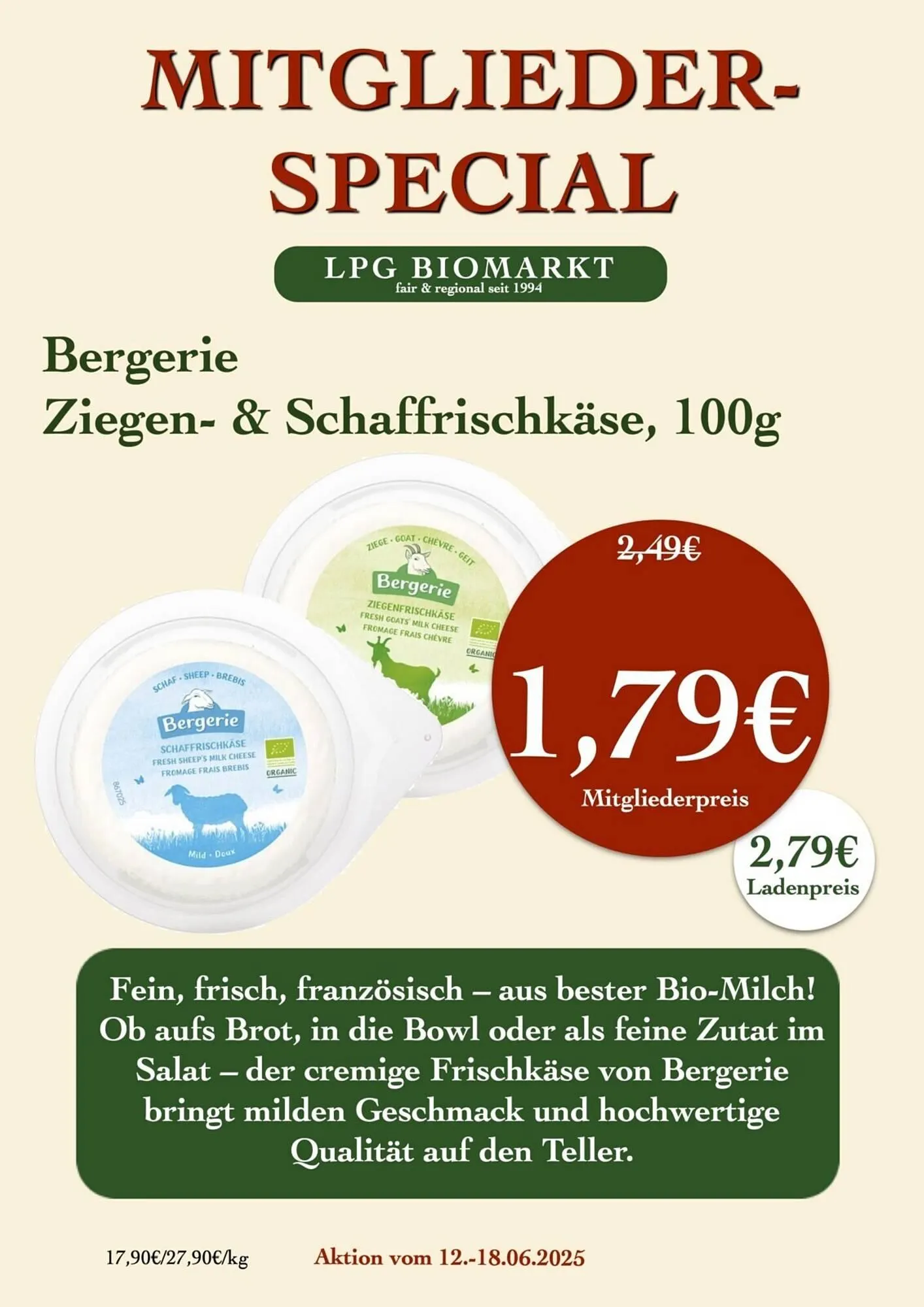LPG Biomarkt Prospekt von 12. Juni bis 18. Juni 2025 - Prospekt seite 13
