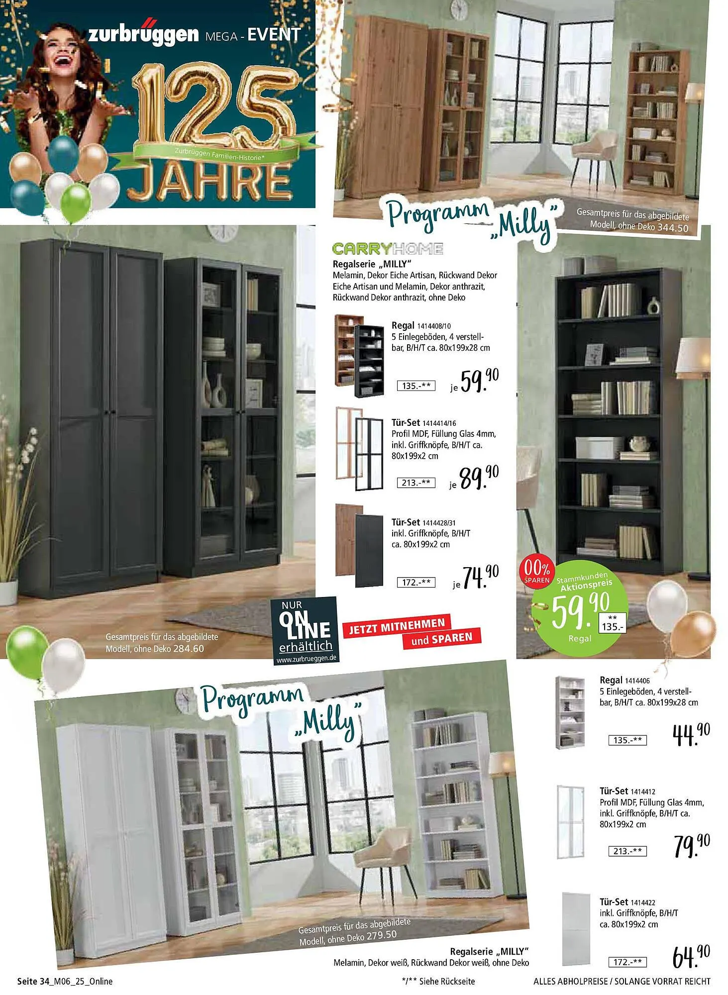 Zurbrüggen Prospekt von 2. Mai bis 17. Mai 2025 - Prospekt seite 34