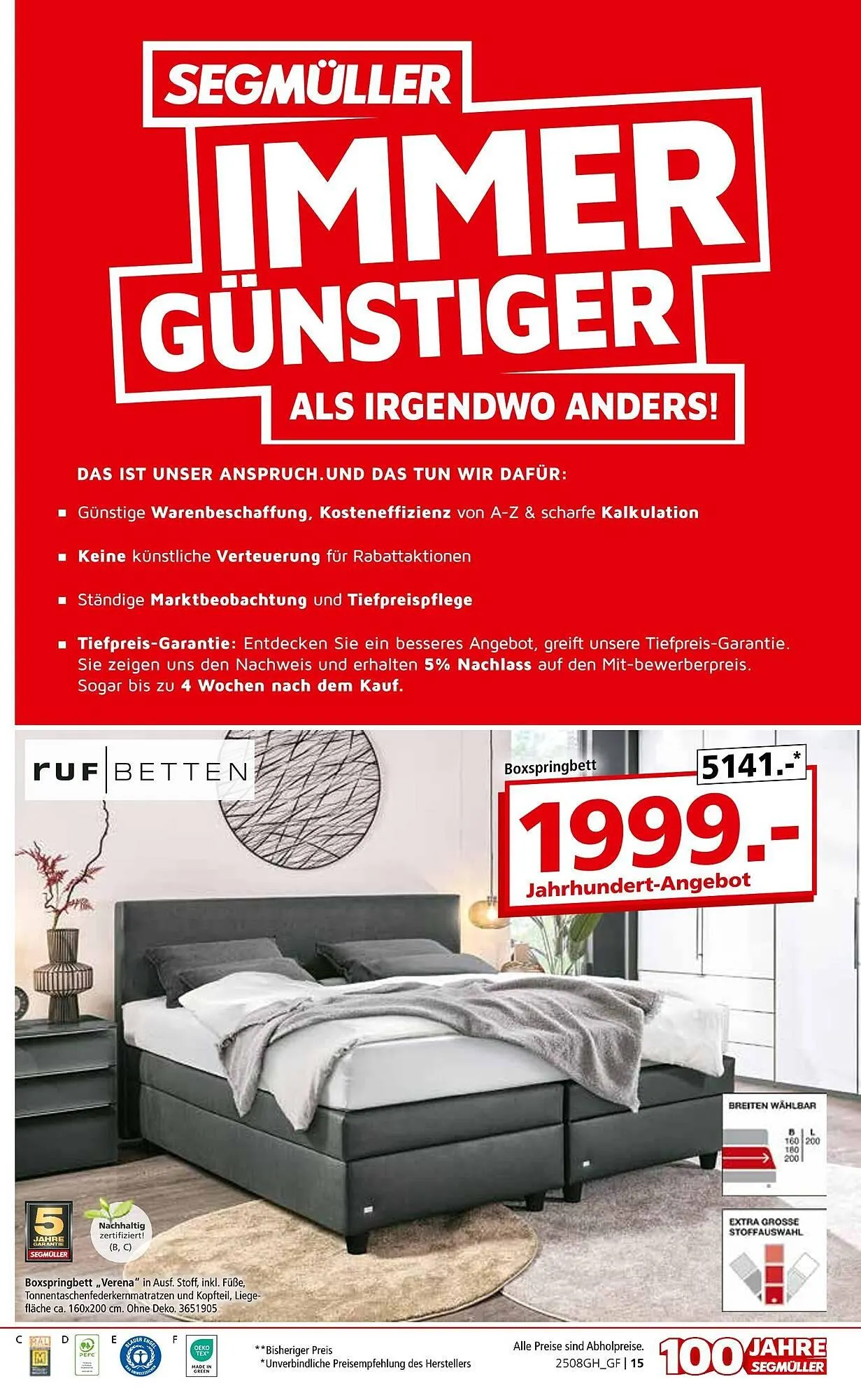 Segmüller Prospekt von 23. August bis 21. September 2025 - Prospekt seite 27