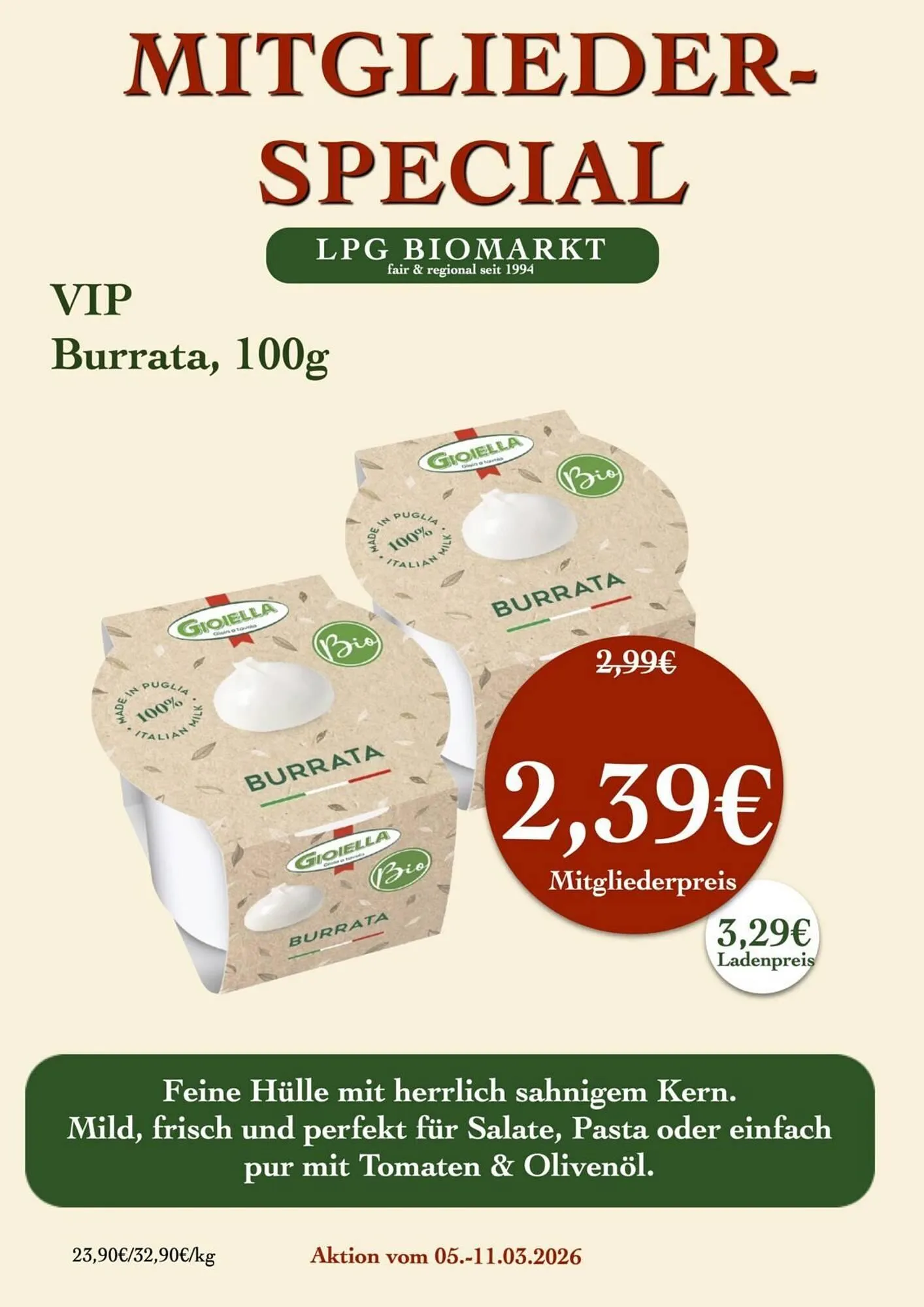 LPG Biomarkt Prospekt von 5. März bis 11. März 2026 - Prospekt seite 5