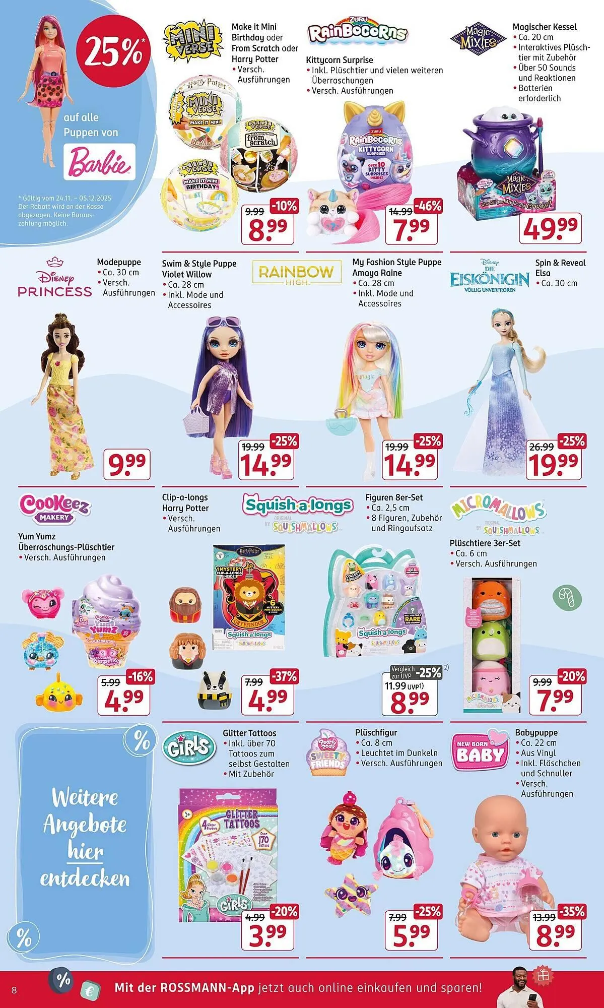 Rossmann Prospekt von 24. November bis 5. Dezember 2025 - Prospekt seite 8