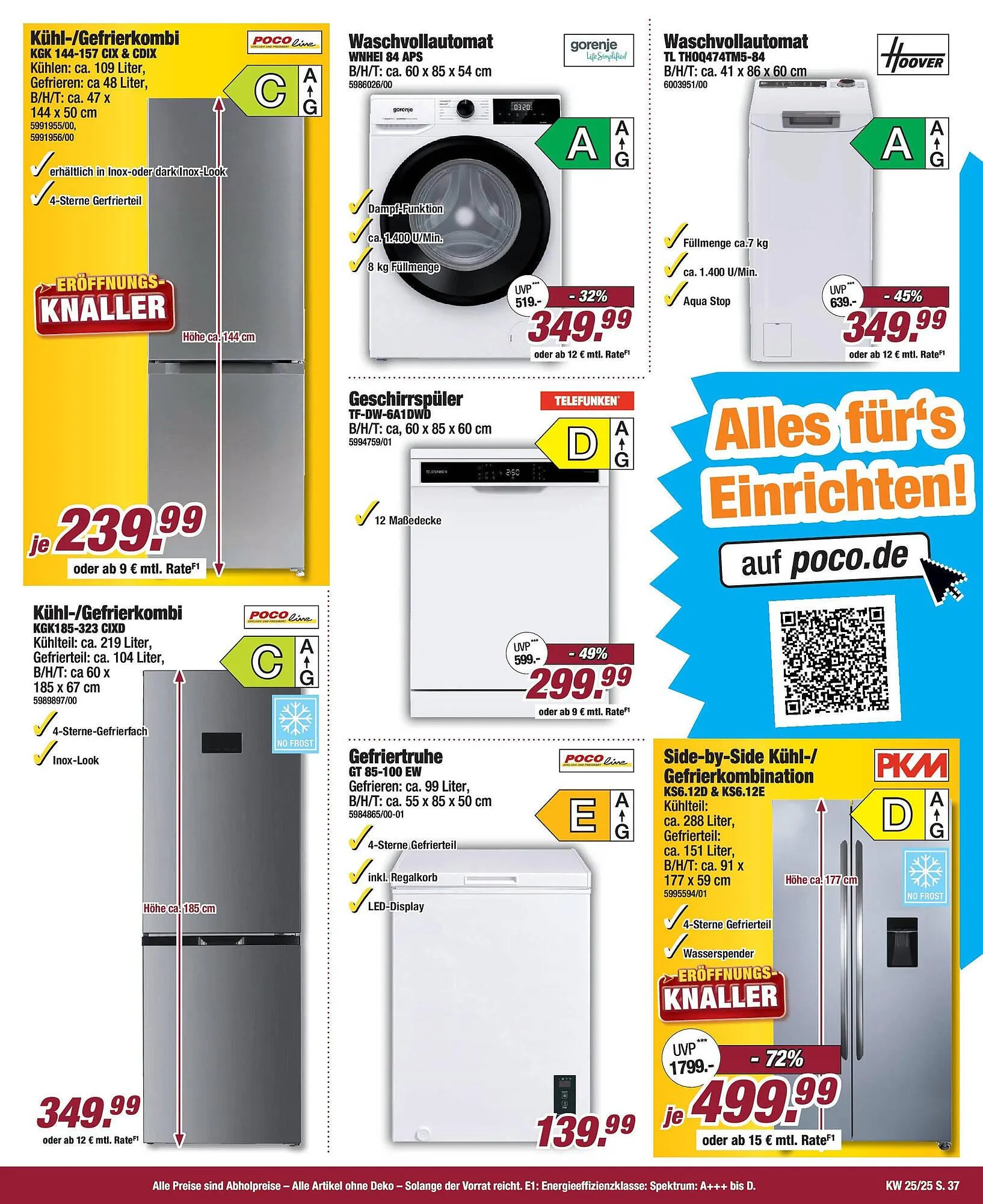Poco Prospekt von 13. Juni bis 20. Juni 2025 - Prospekt seite 37