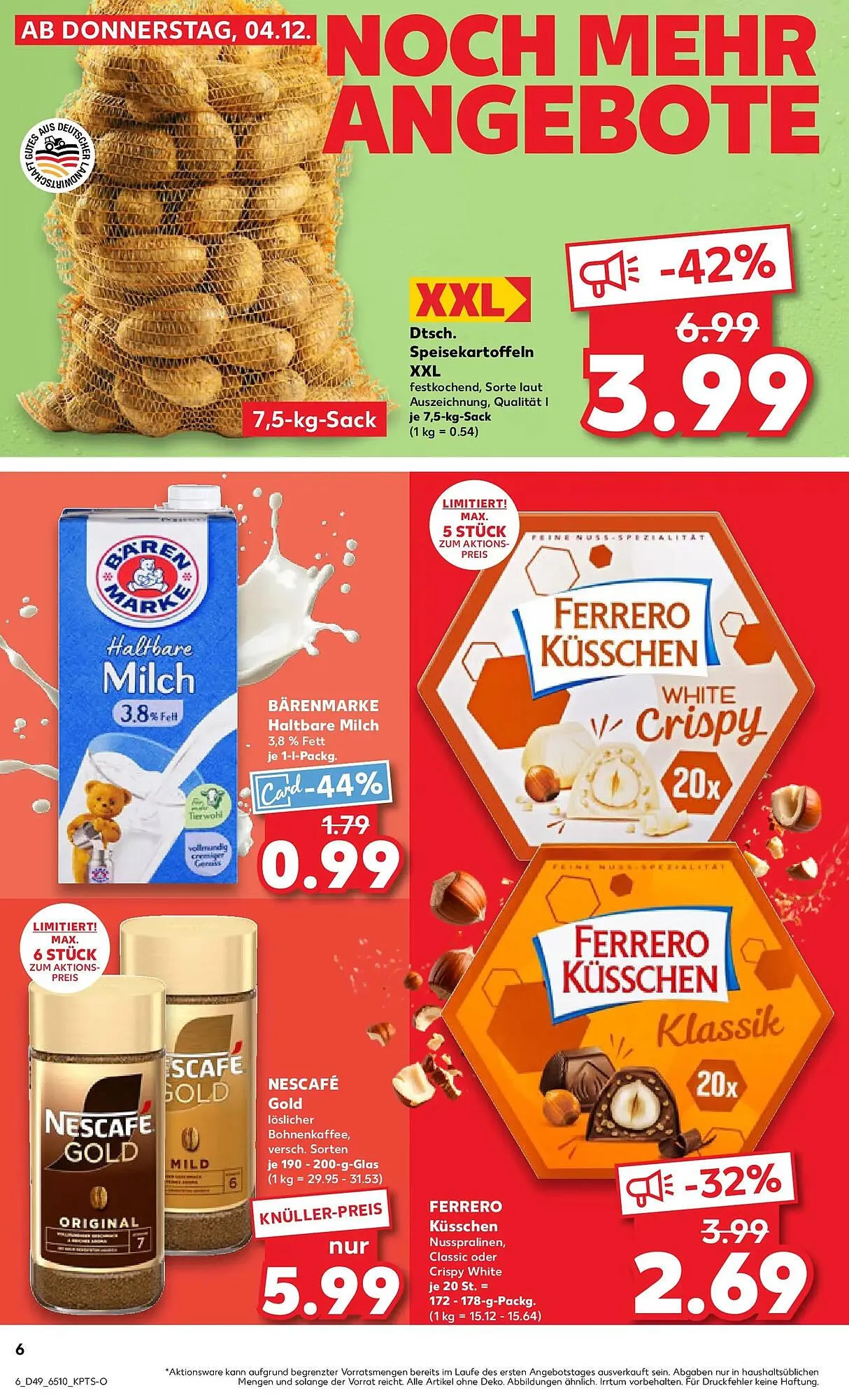 Kaufland Prospekt von 7. Dezember bis 10. Dezember 2025 - Prospekt seite 6