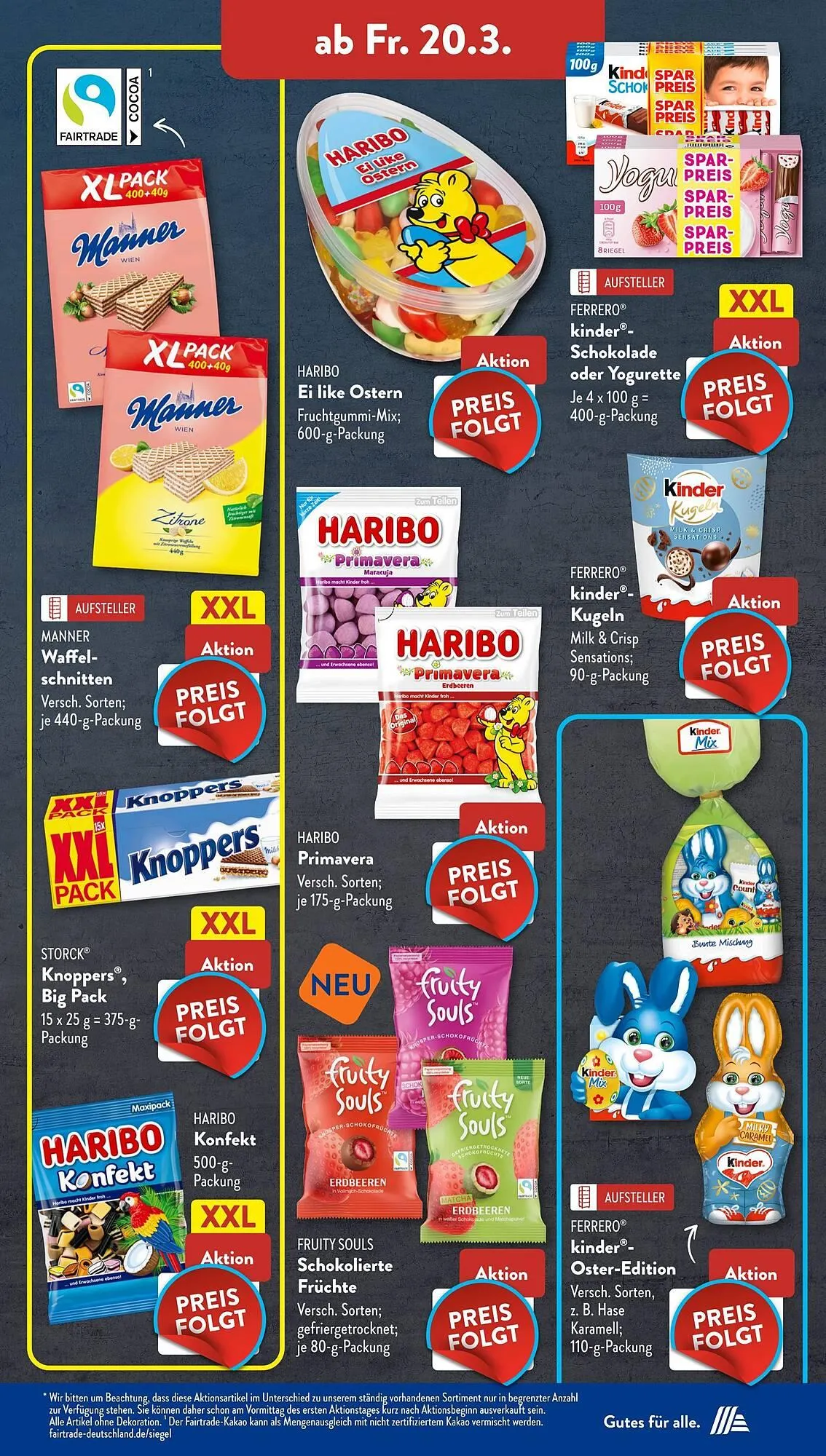 Aldi Süd Prospekt von 16. März bis 22. März 2026 - Prospekt seite 17