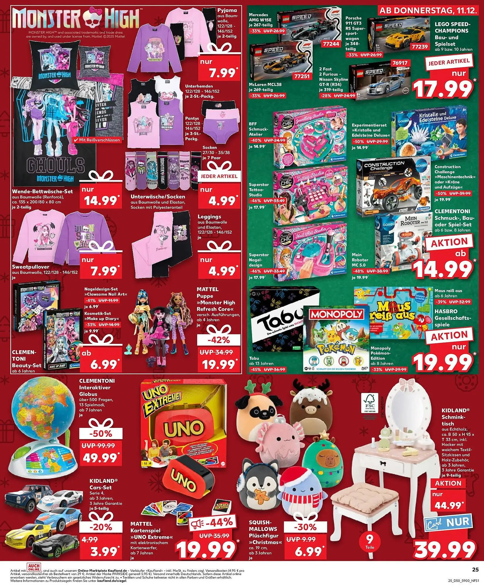Kaufland Prospekt von 14. Dezember bis 17. Dezember 2025 - Prospekt seite 25