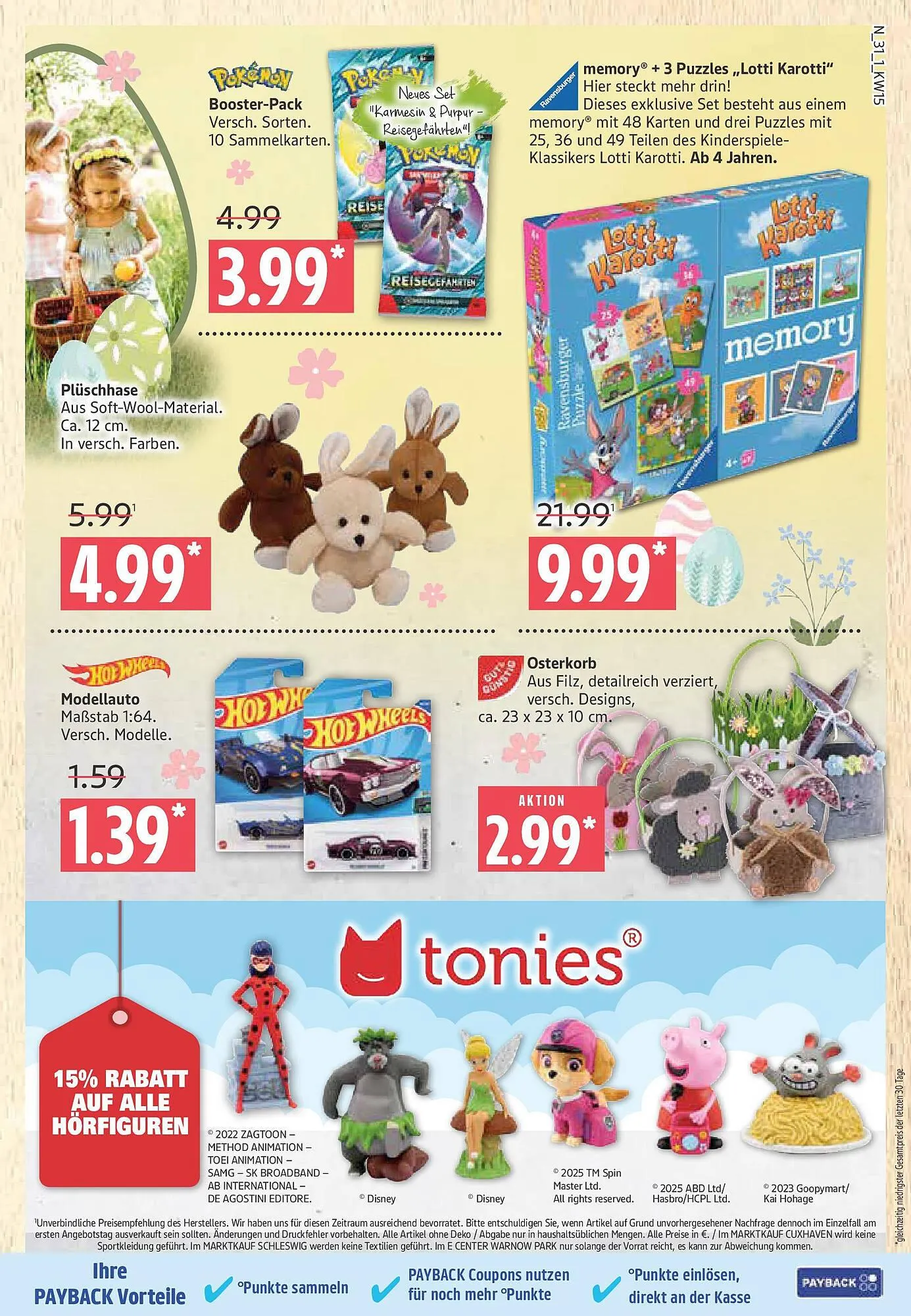 Marktkauf Prospekt von 6. April bis 14. April 2025 - Prospekt seite 31