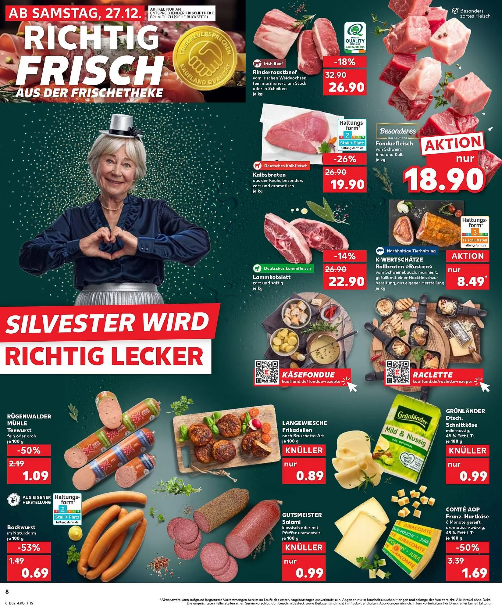 Kaufland Prospekt von 27. Dezember bis 31. Dezember 2025 - Prospekt seite 8