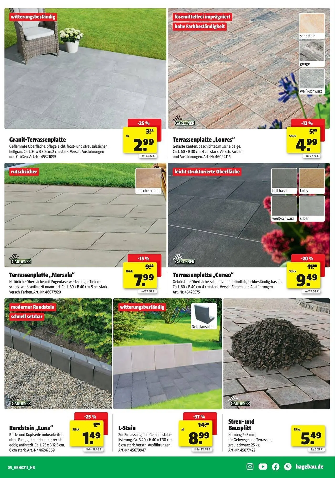 Hagebau Prospekt von 12. März bis 11. April 2026 - Prospekt seite 5