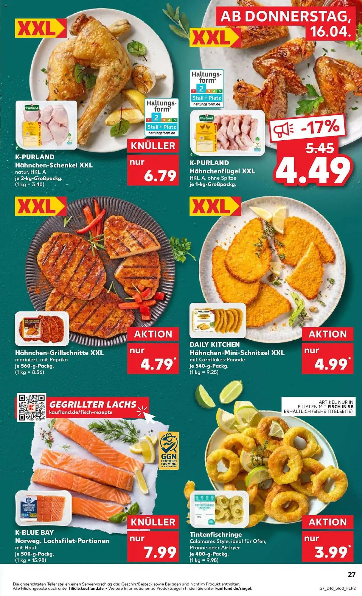 Kaufland Prospekt von 16. April bis 22. April 2026 - Prospekt seite 27