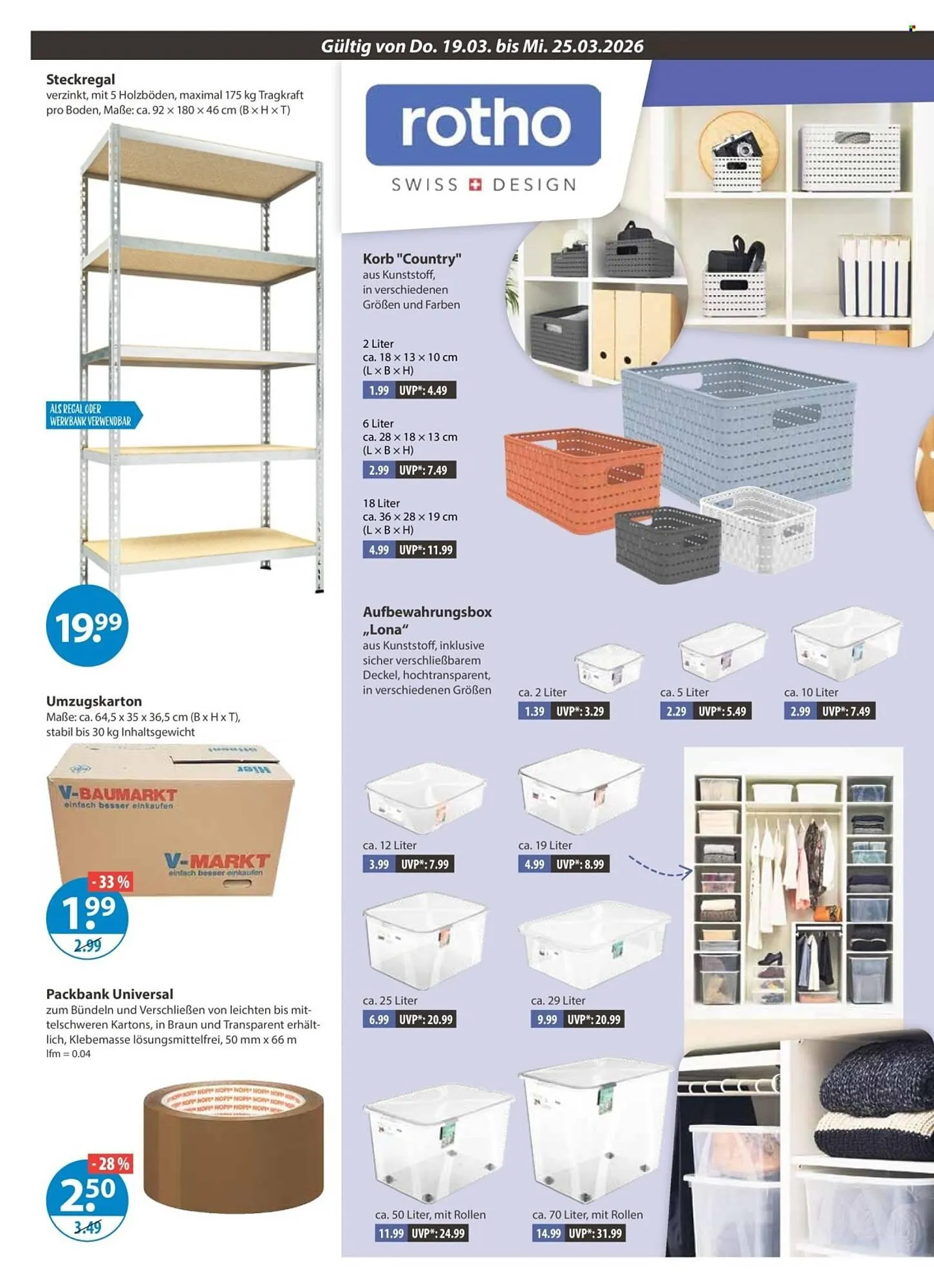 V Markt Prospekt von 19. März bis 25. März 2026 - Prospekt seite 16