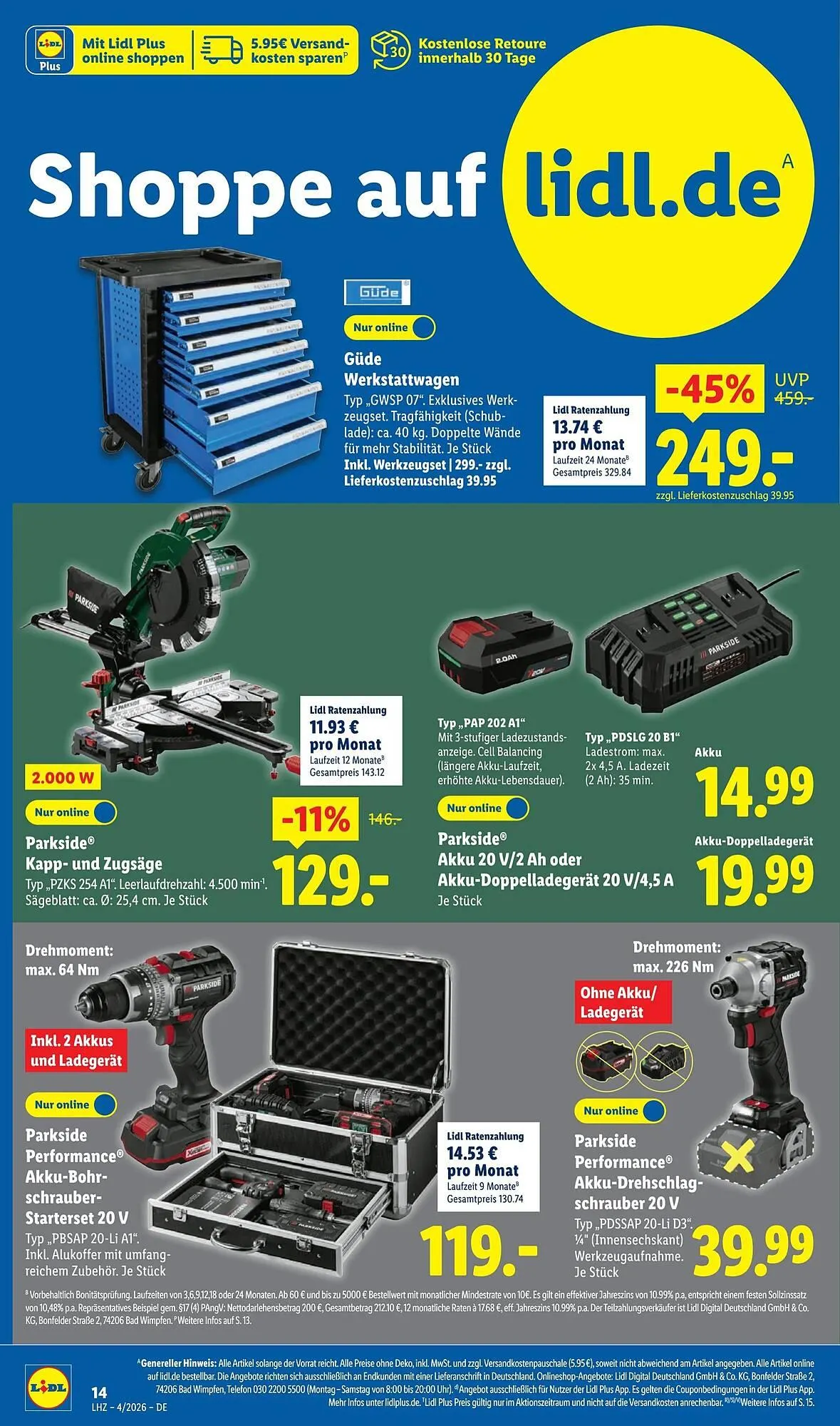 Lidl Prospekt von 19. Januar bis 25. Januar 2026 - Prospekt seite 26