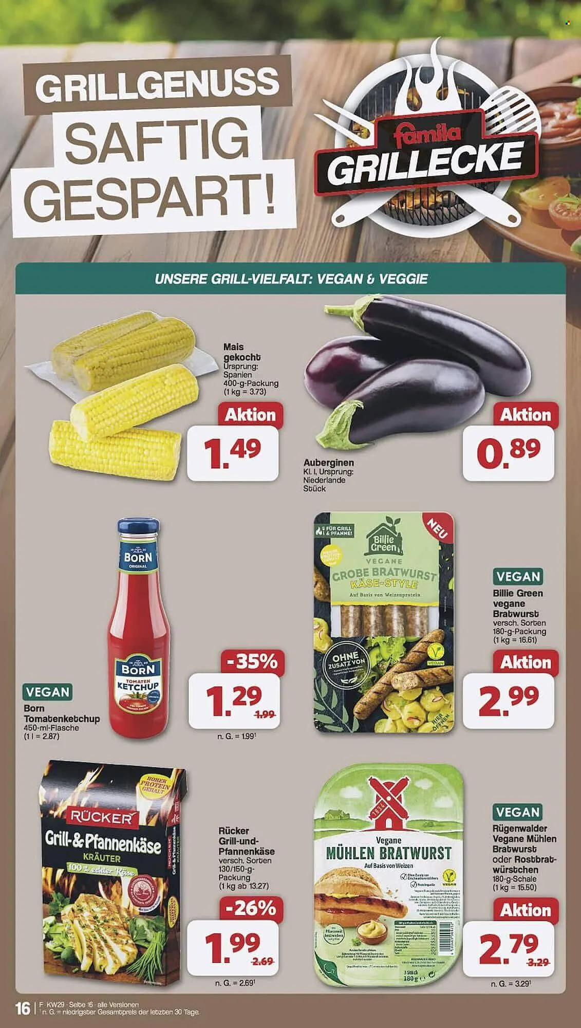 Famila Nord Ost Prospekt von 14. Juli bis 19. Juli 2025 - Prospekt seite 16