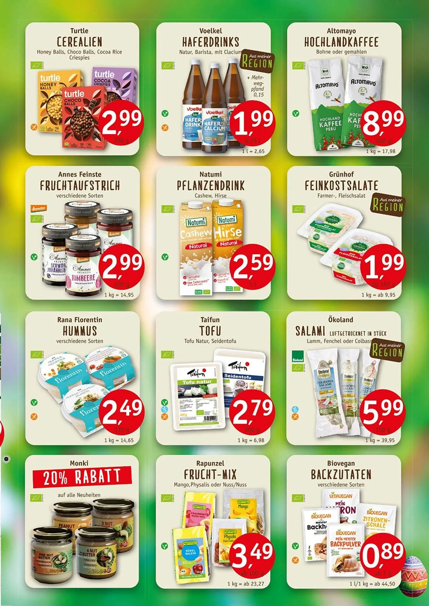 Erdkorn Biomarkt Prospekt von 27. März bis 23. April 2025 - Prospekt seite 4