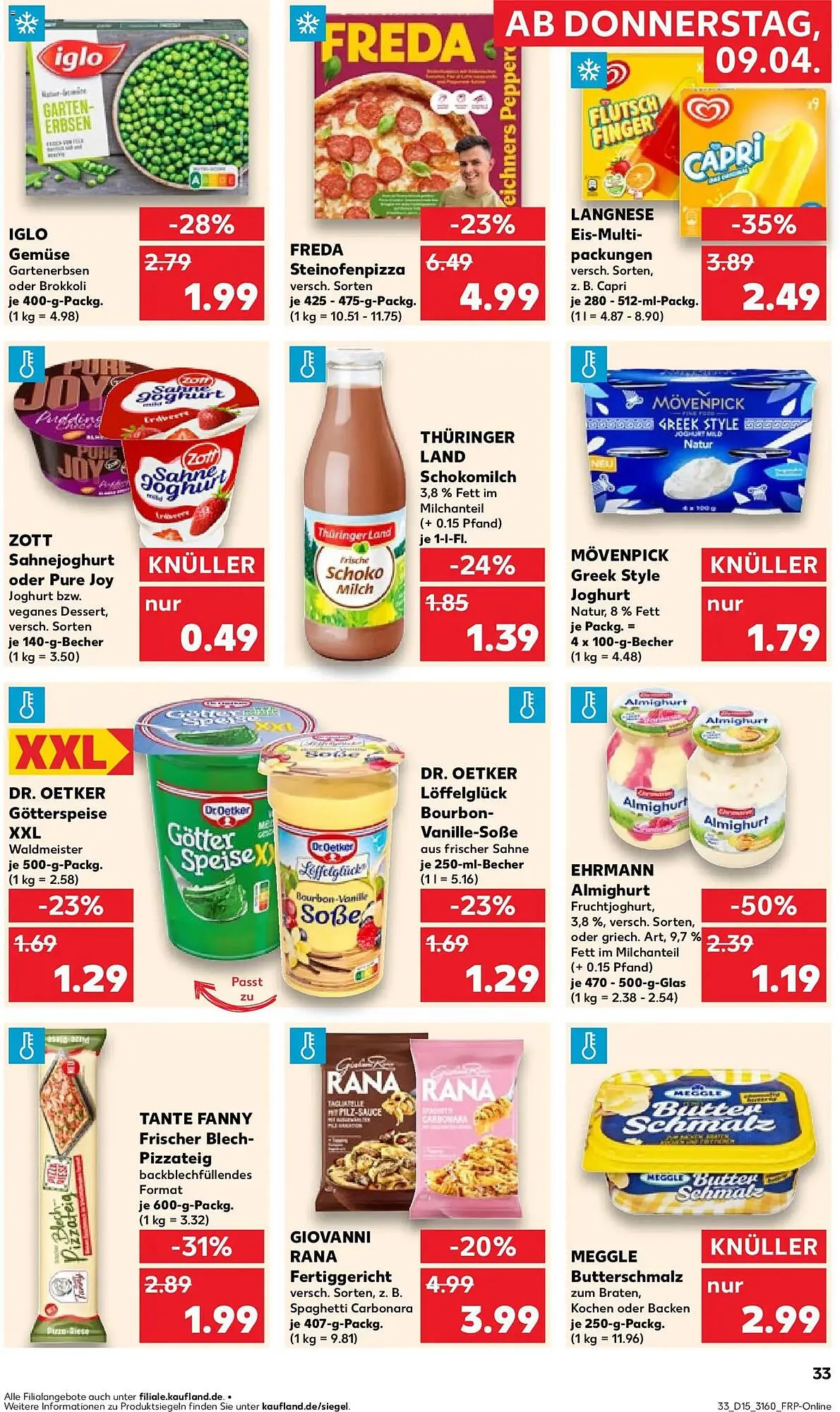 Kaufland Prospekt von 9. April bis 15. April 2026 - Prospekt seite 33