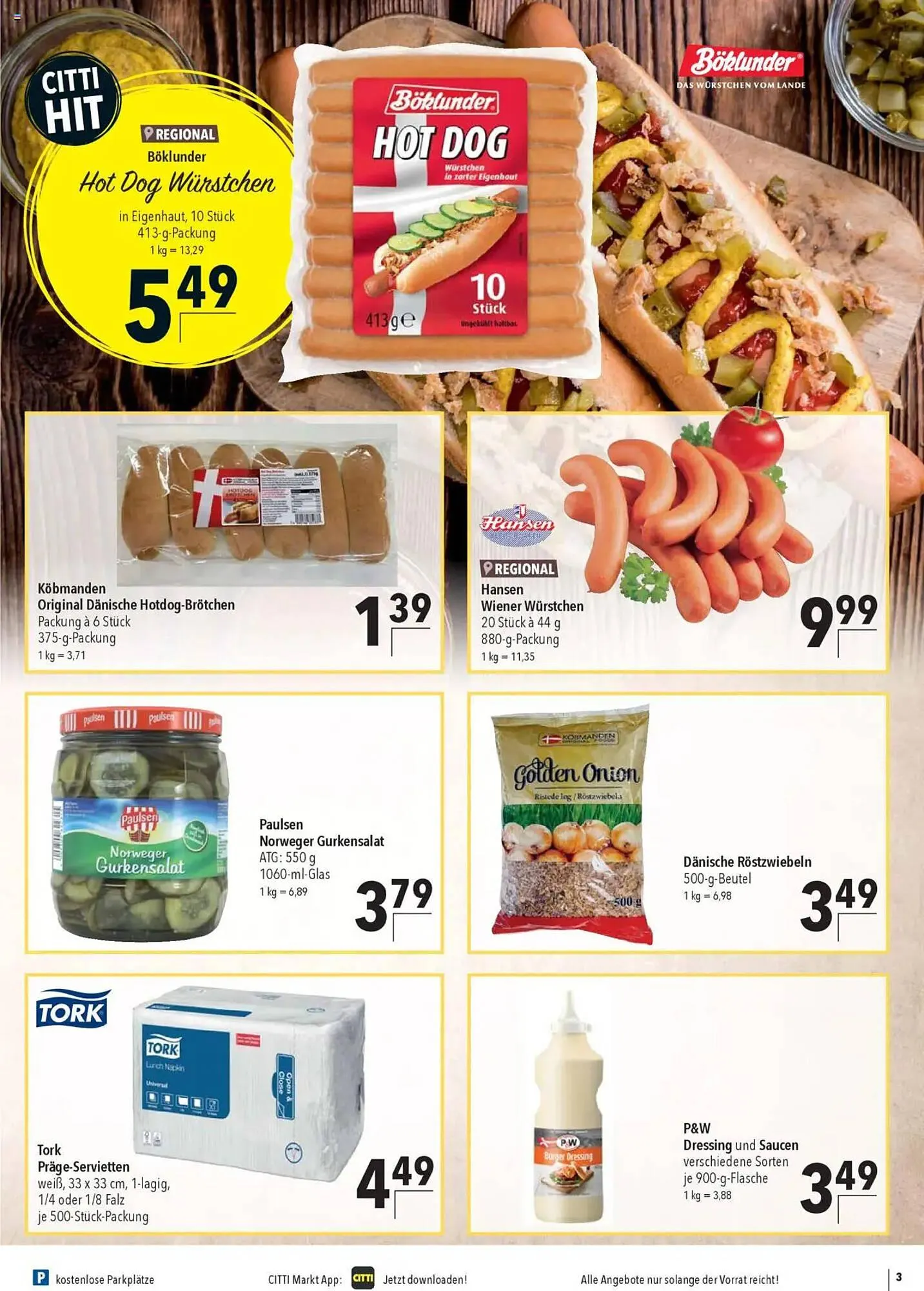 CITTI Markt Prospekt von 4. Juni bis 17. Juni 2025 - Prospekt seite 3