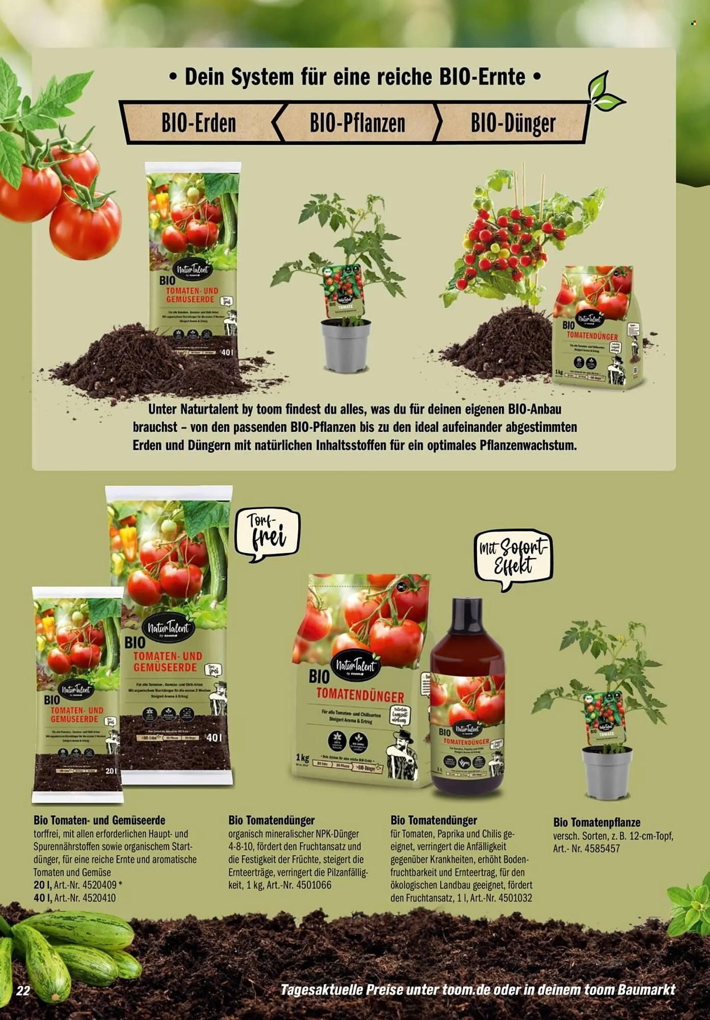 Toom Baumarkt Prospekt von 31. Januar bis 31. März 2026 - Prospekt seite 22