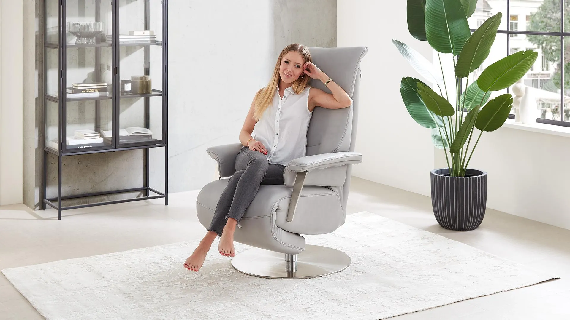 Echt Leder Relaxsessel #320