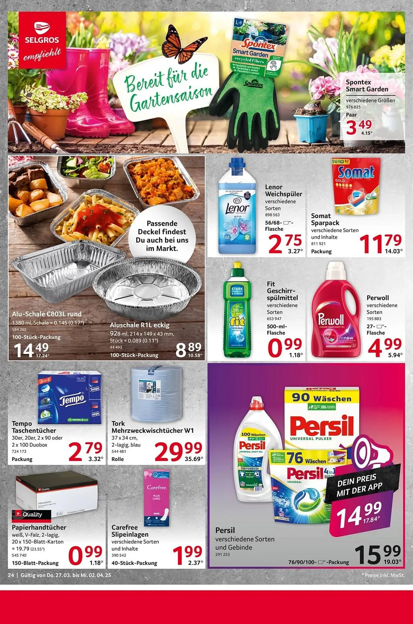 Selgros Prospekt von 27. März bis 3. April 2025 - Prospekt seite 24