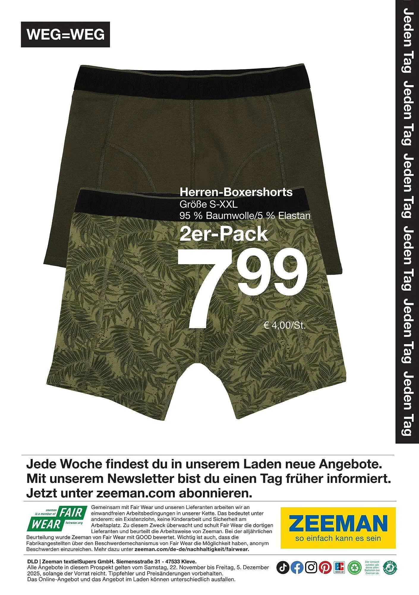 Zeeman Prospekt von 22. November bis 6. Dezember 2025 - Prospekt seite 23