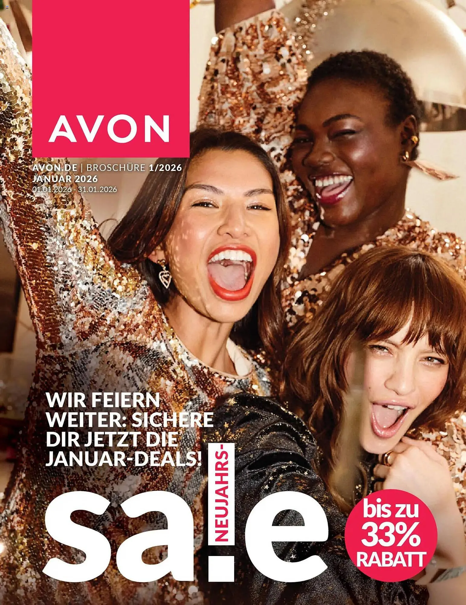 Avon Prospekt von 1. Januar bis 31. Januar 2026 - Prospekt seite 1