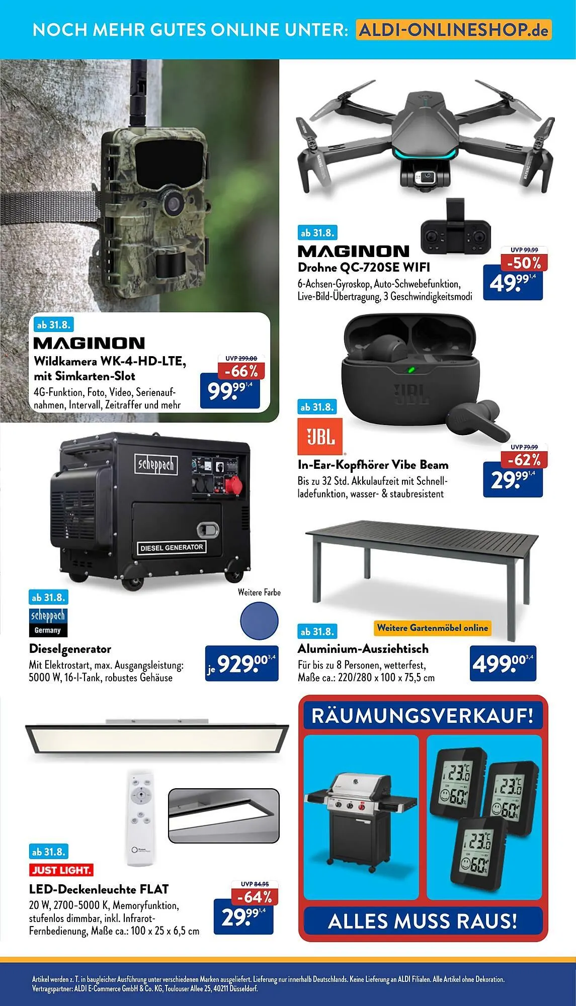 Aldi Nord Prospekt von 1. September bis 6. September 2025 - Prospekt seite 33